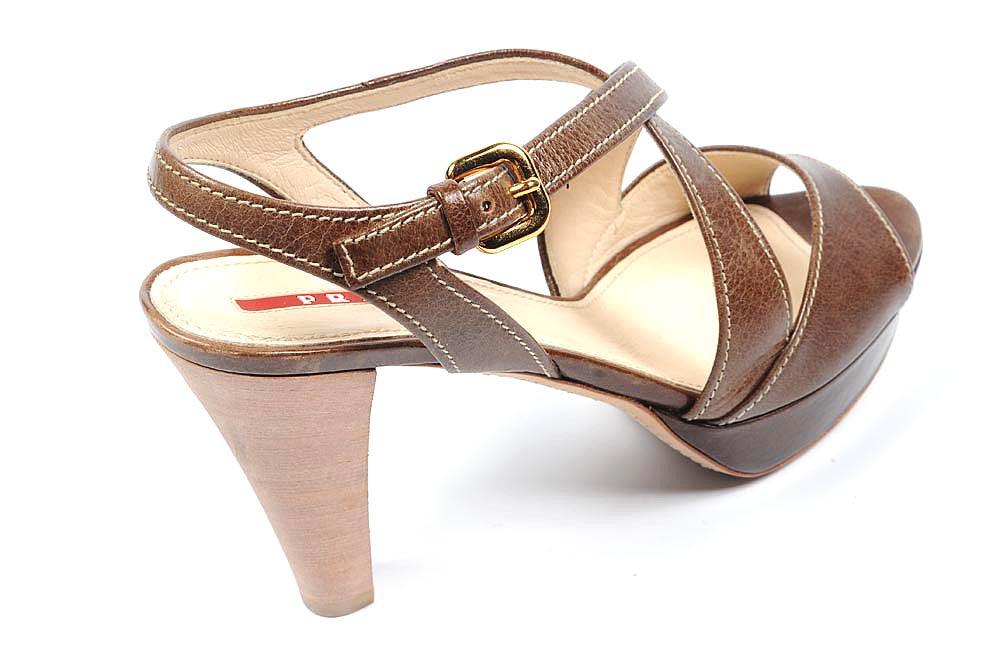 Prada Linea Rossa sandalias de mujer 3XP009 ZFJ F0G2D