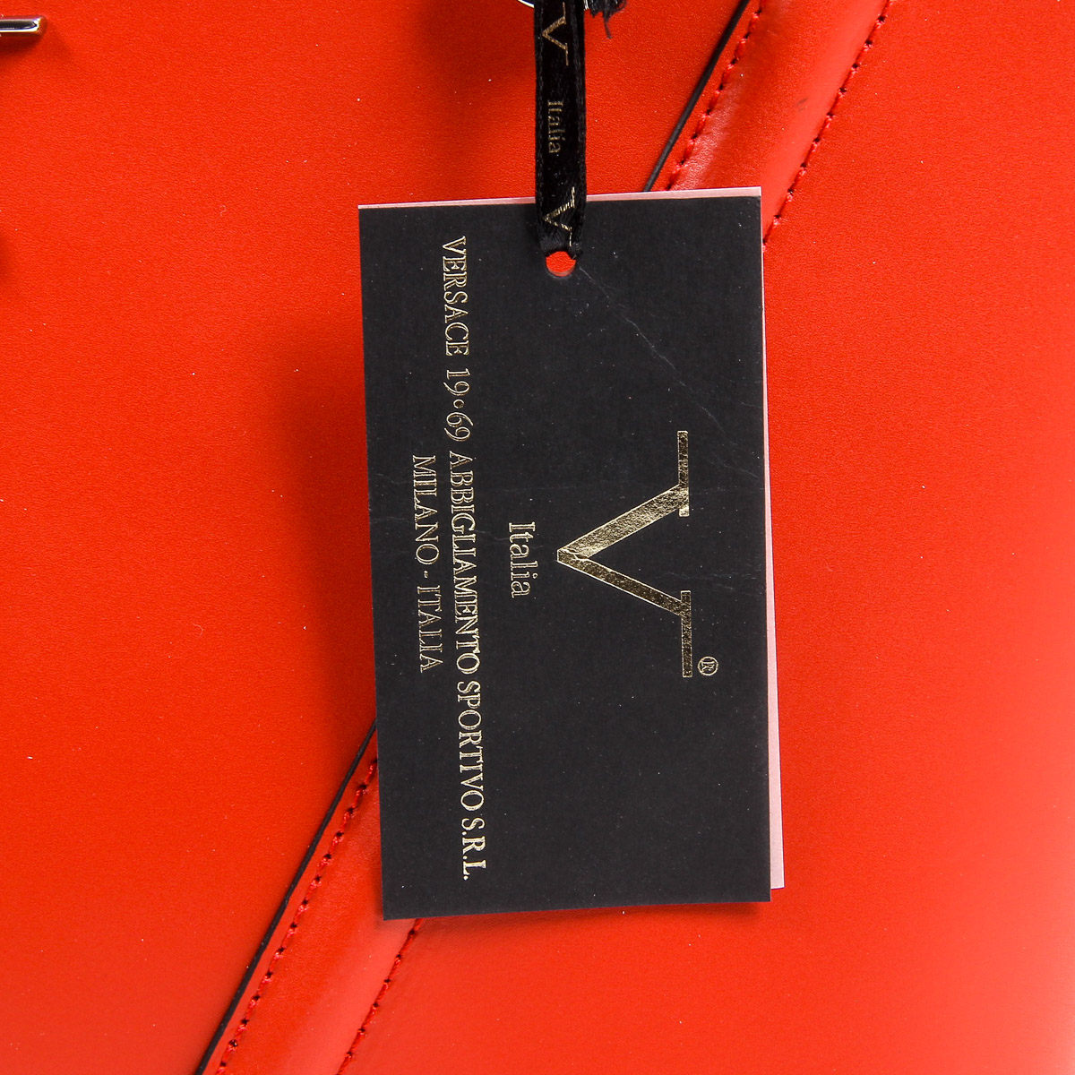 Bolso de mano para mujer V 1969 Italia V008-S RUGA ROSSO