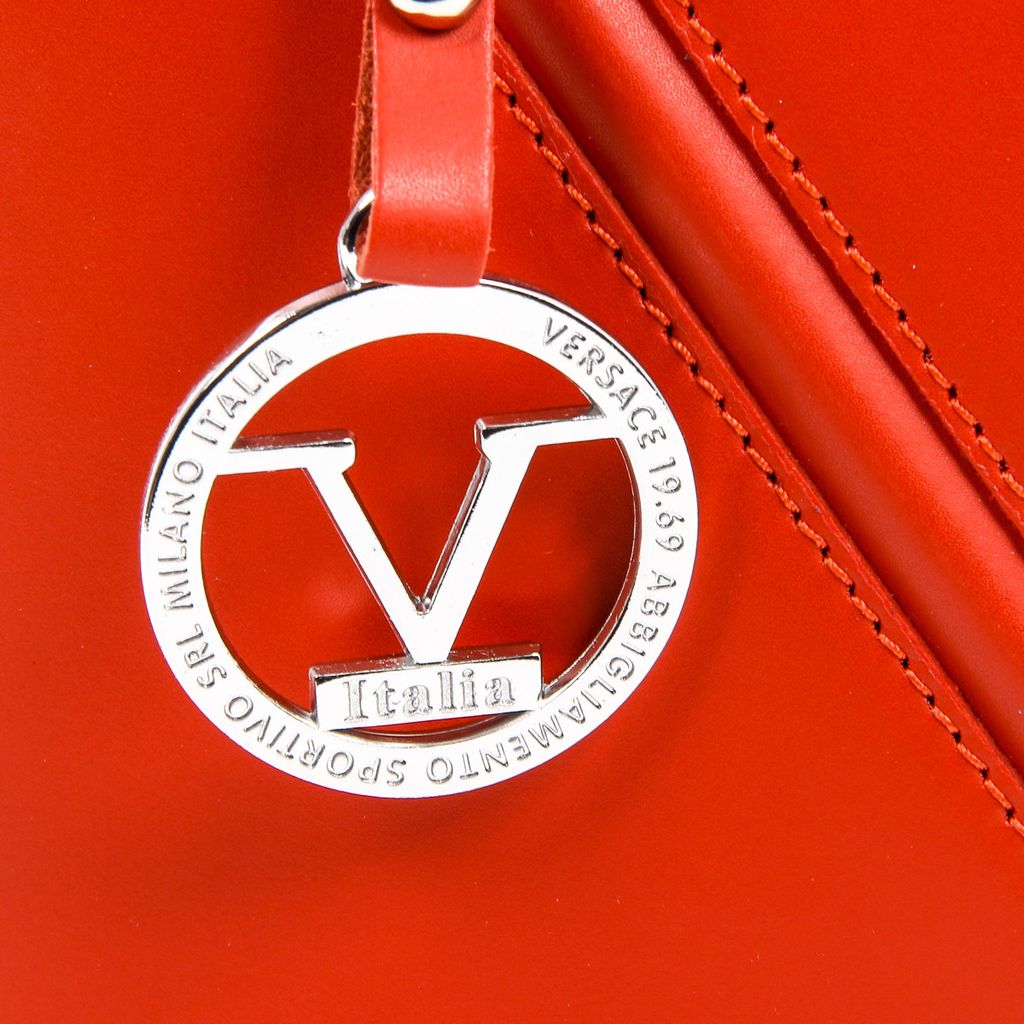 Bolso de mano para mujer V 1969 Italia V004-S RUGA ROSSO
