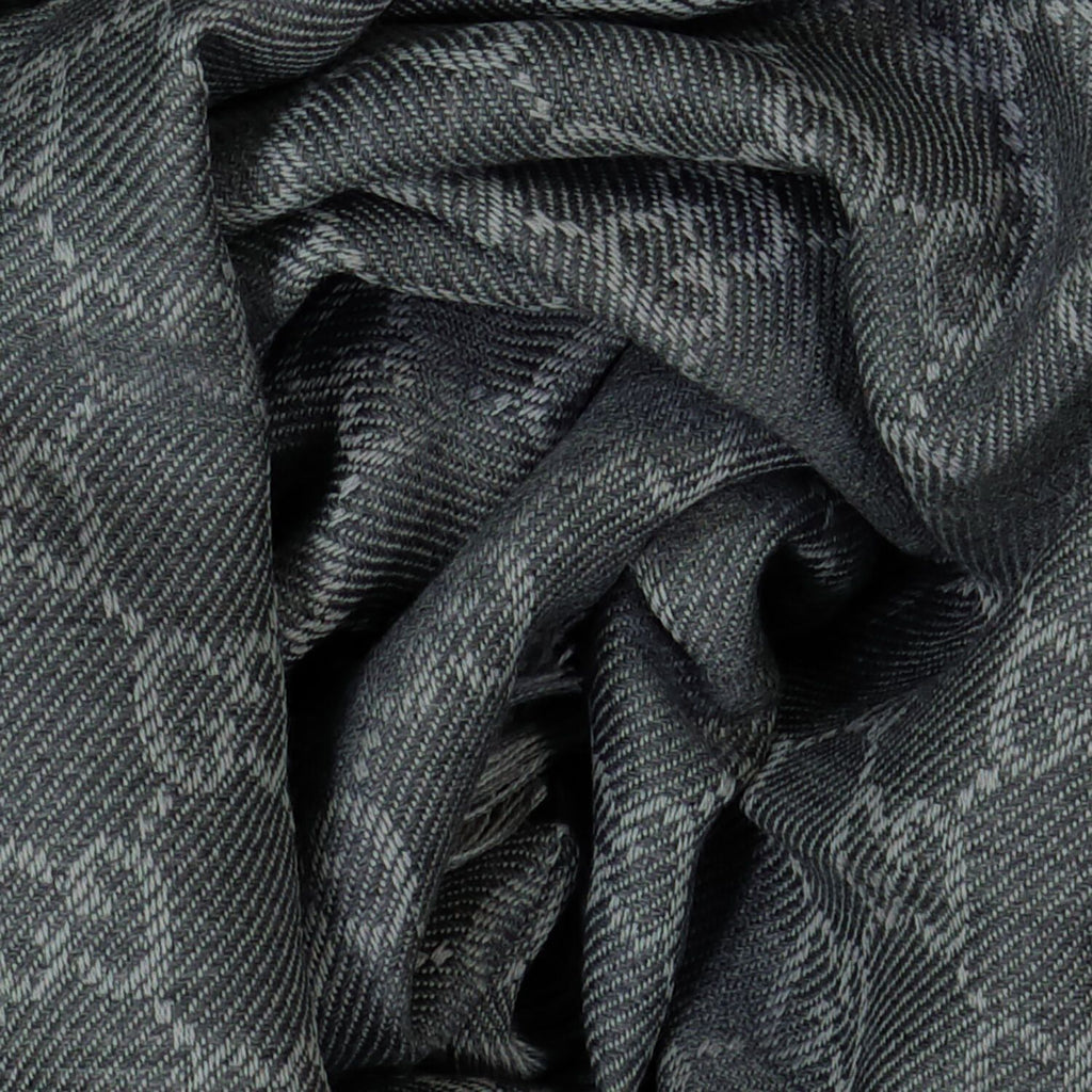 Bufanda Gucci para hombre 33x180 gris