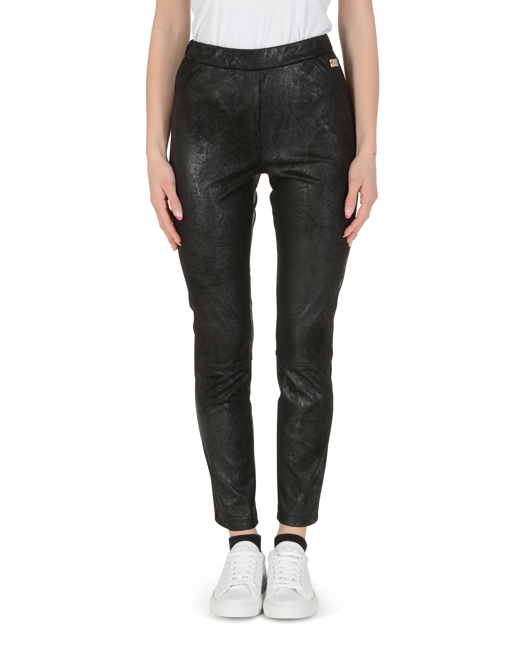 19V69 Italia Pantalones de mujer negros TASCHE BLACK