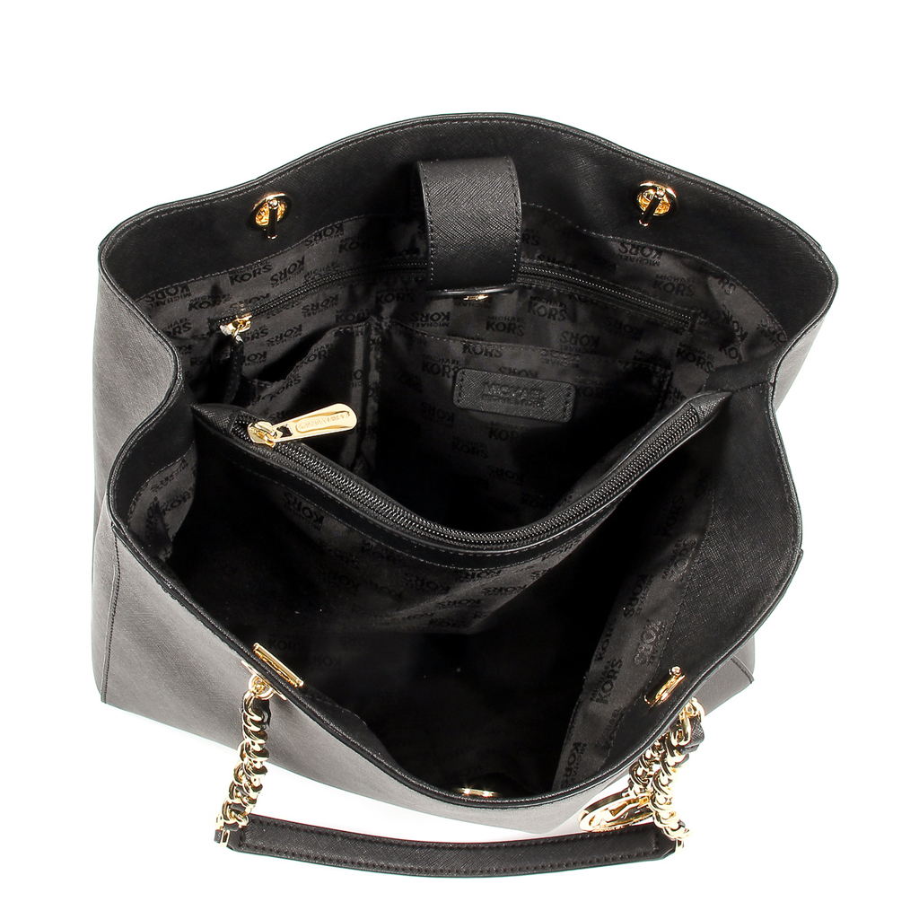Michael Kors Womens Handbag SUSANNAH 35H6GAHT7L BLACK