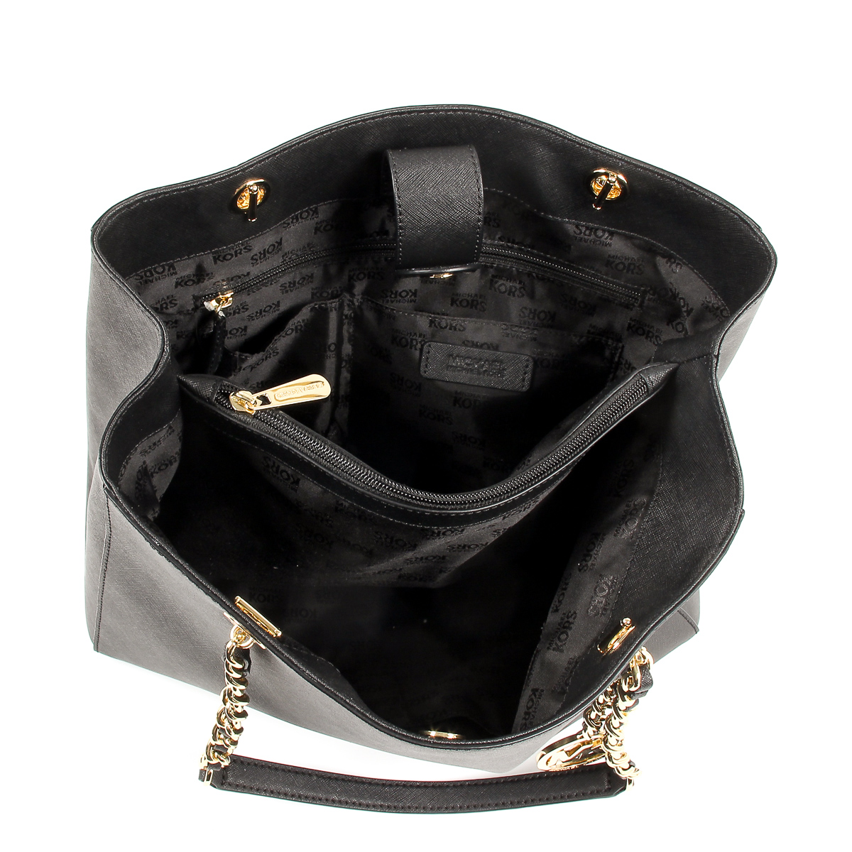 Michael Kors Womens Handbag SUSANNAH 35H6GAHT7L BLACK