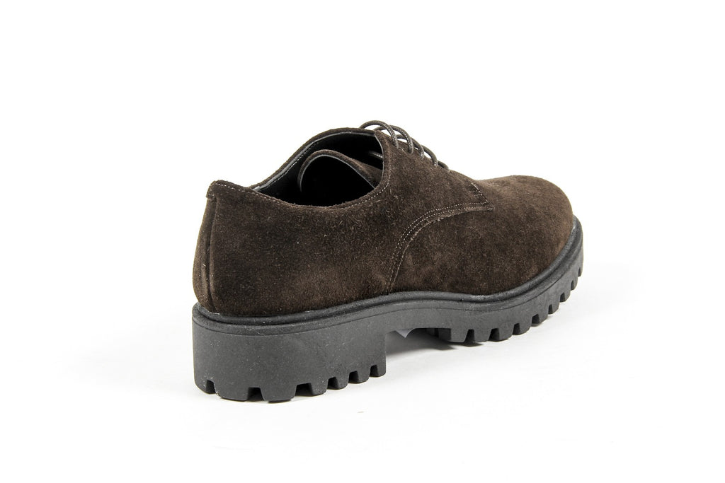 V 1969 Italia Zapato con cordones para mujer C01 CAMOSCIO MORO