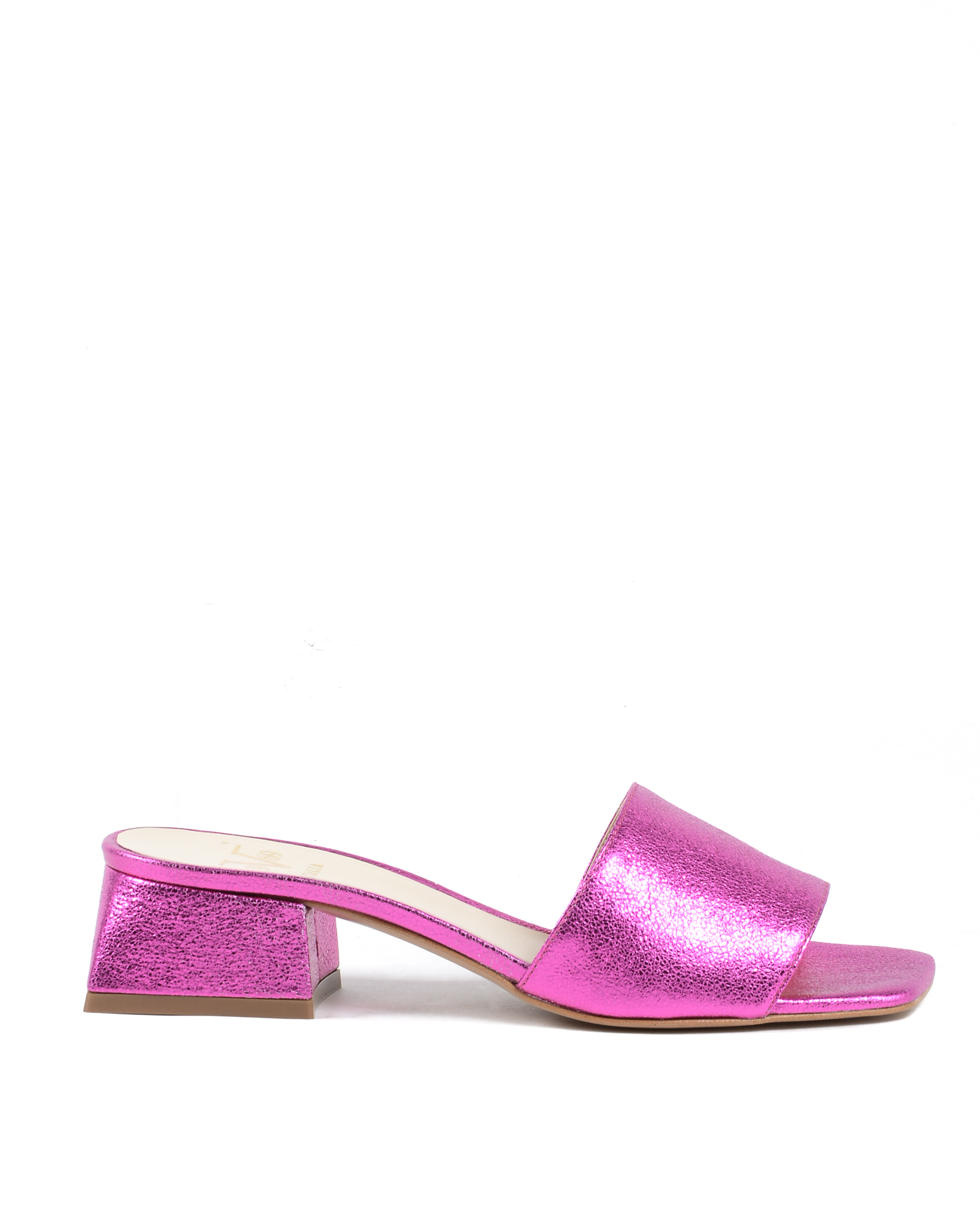 19V69 Italia Sandalia Mujer Lamè Fuxia 4909 LAM FUXIA