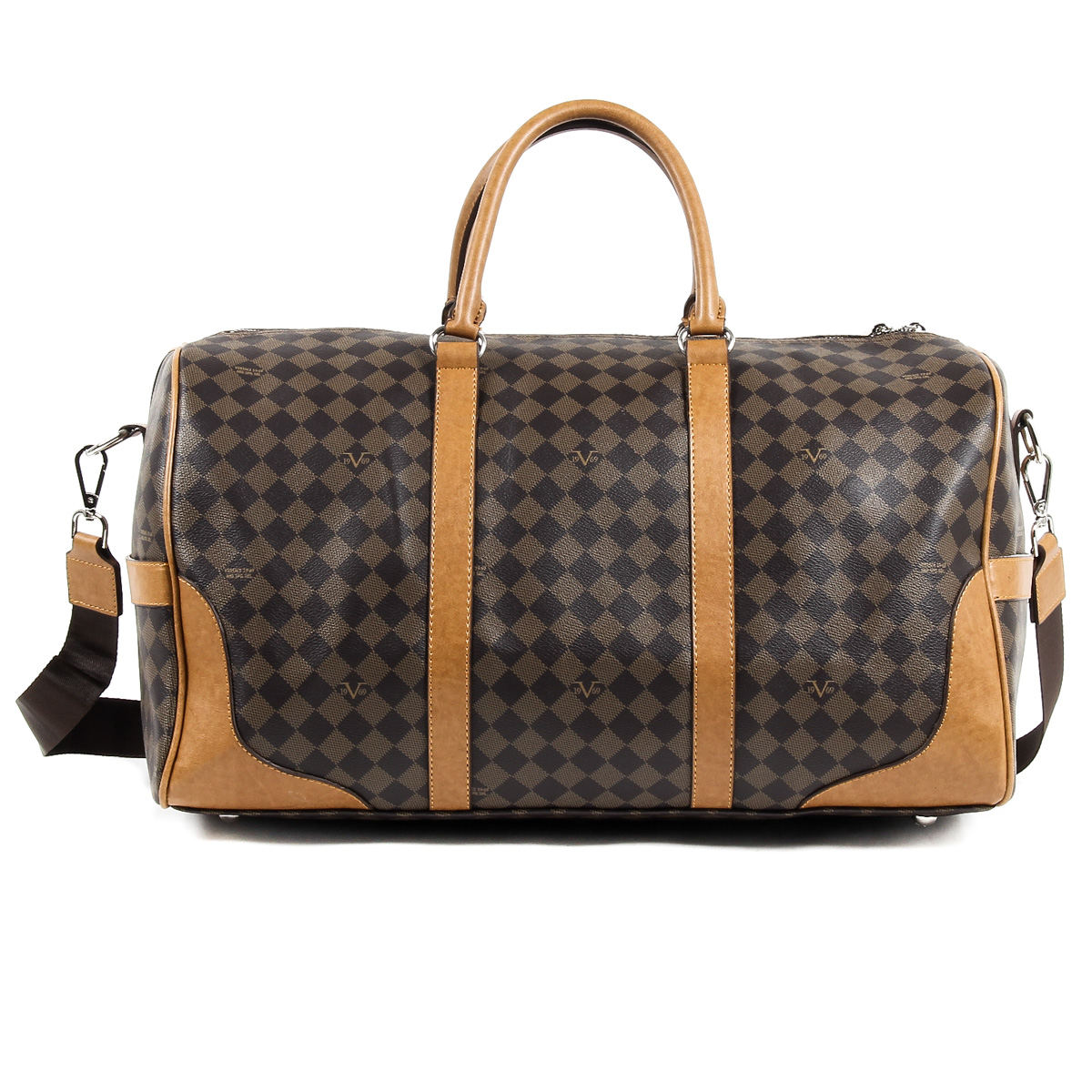 Bolso deportivo para hombre V 1969 Italia V1969015 COFFEE TABA
