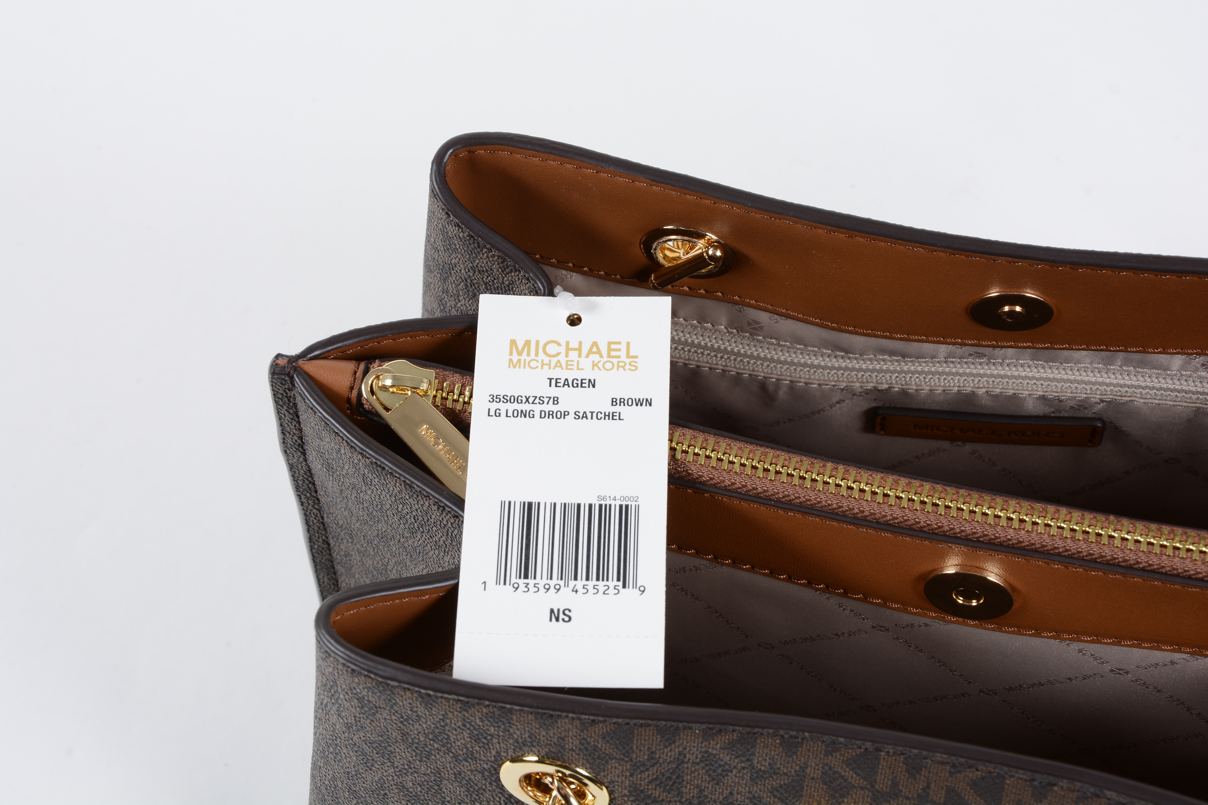 Bolso de mano Michael Kors para mujer marrón 35S0GXZS7B MARRÓN