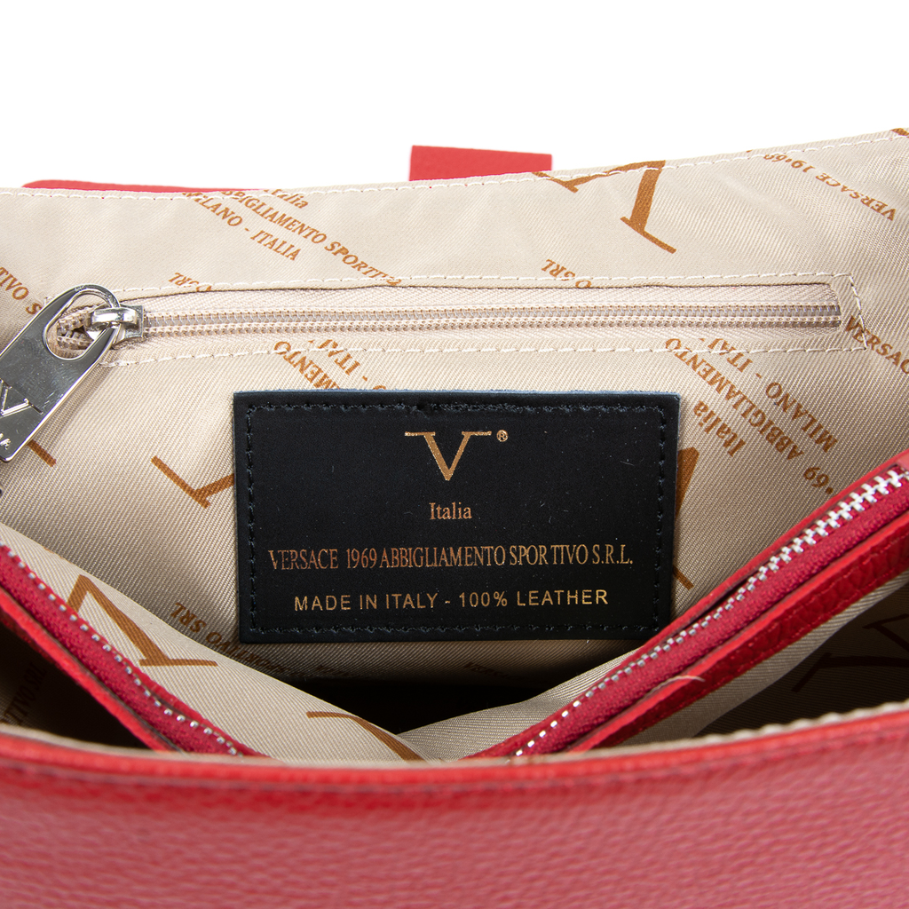 V 1969 Italia Womens Handbag Red ELLY