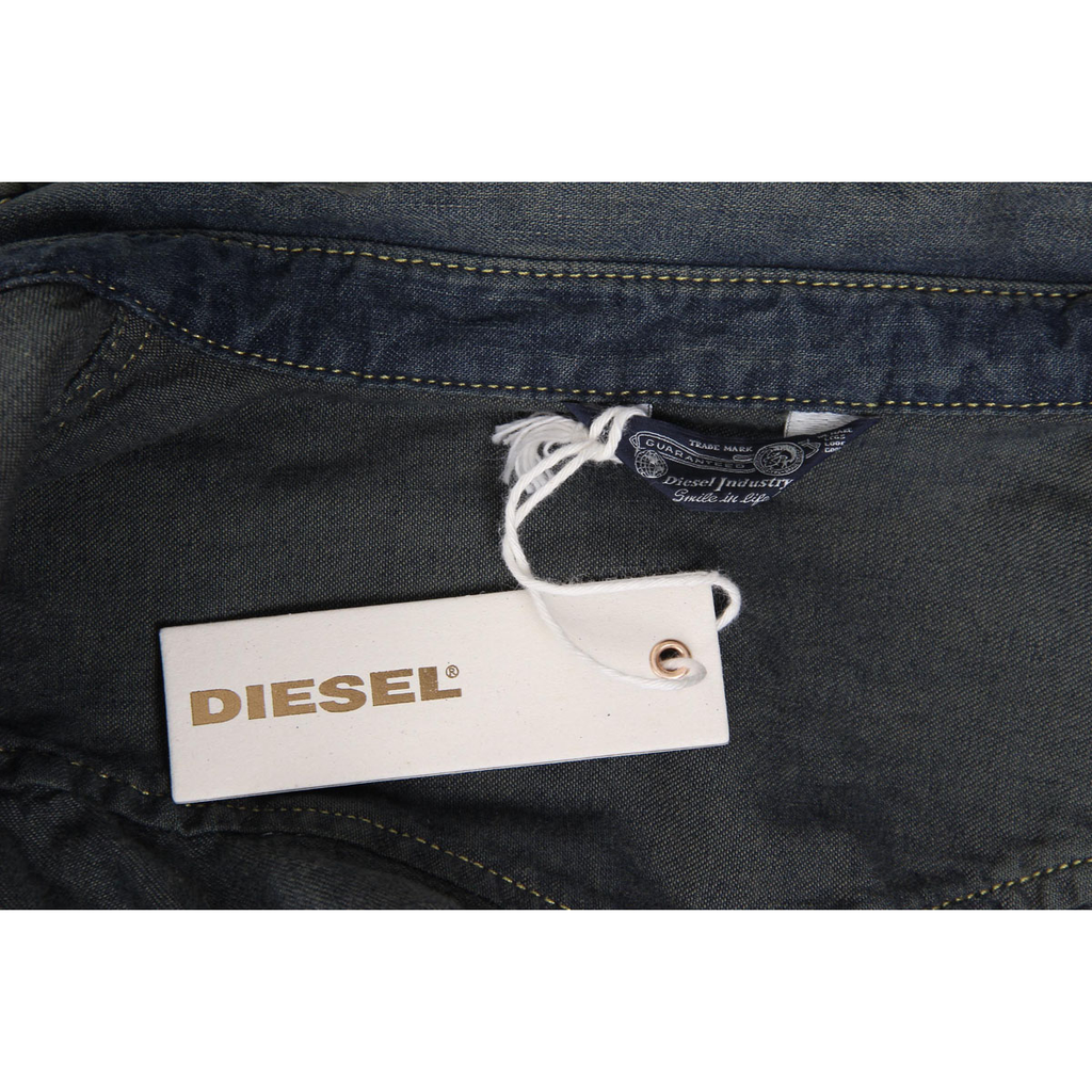 Diesel Mens Shirt Long Sleeves 00SD24 0IAEU 01 NEW-SONORA