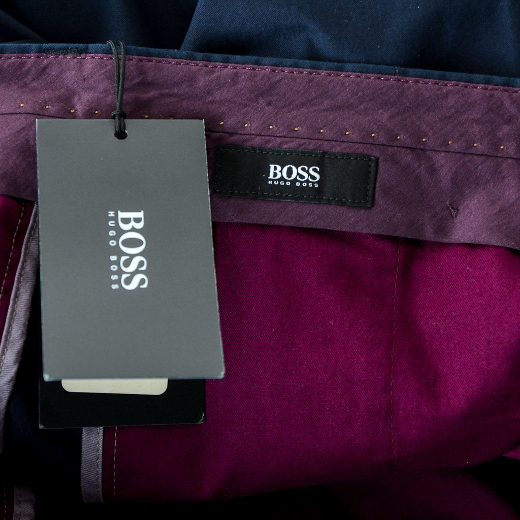 Pantalones Hugo Boss para hombre azul oscuro SHAP