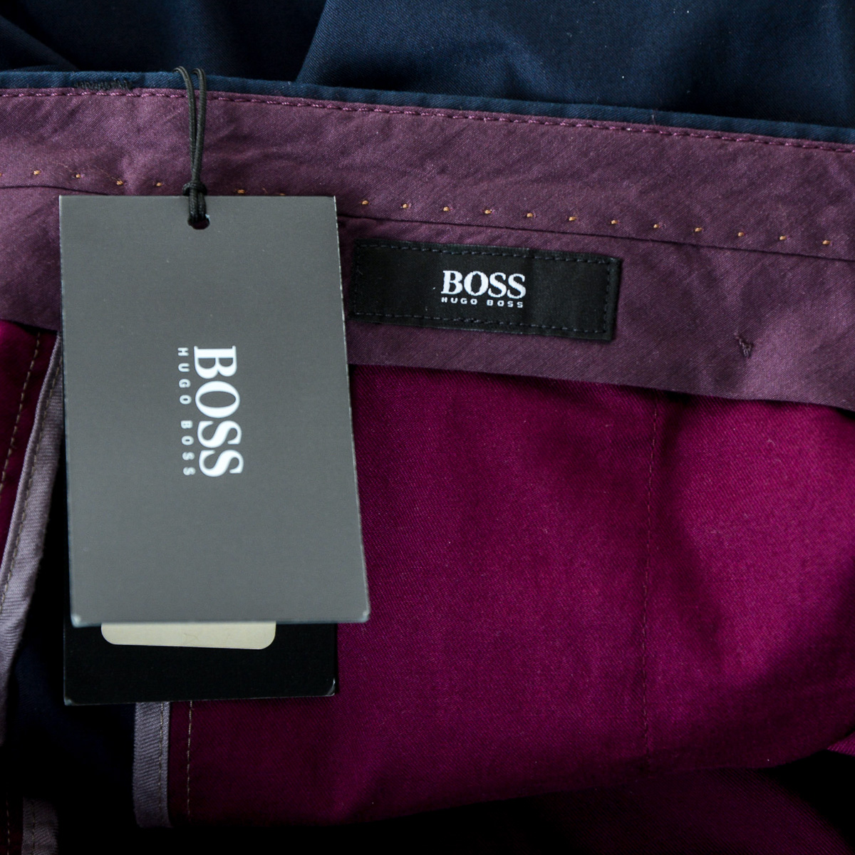 Pantalones Hugo Boss para hombre azul oscuro SHAP