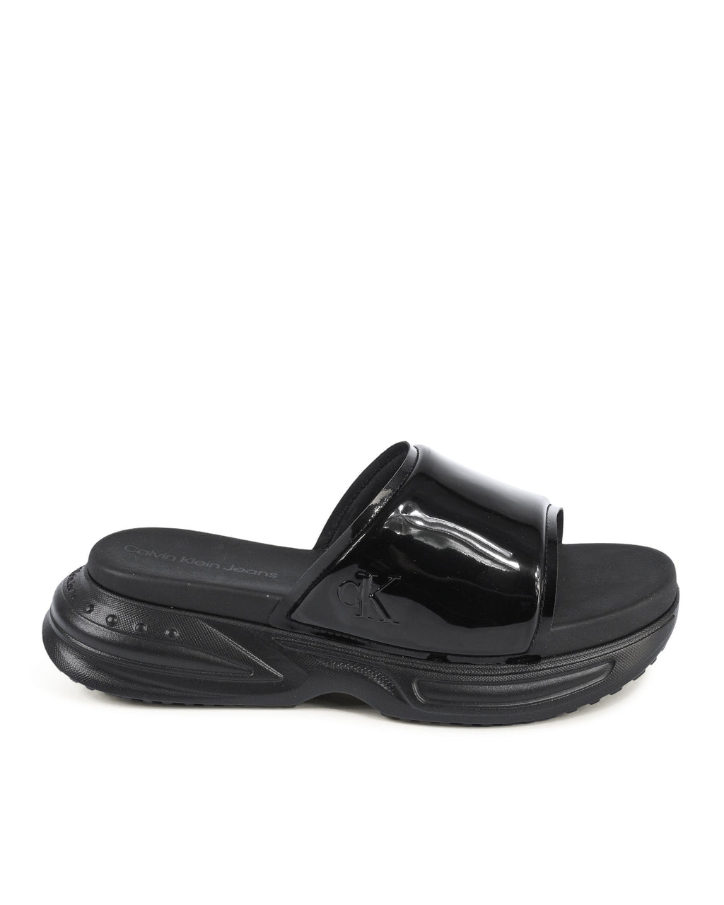 Chanclas Calvin Klein para mujer negras YW0YW014040GT