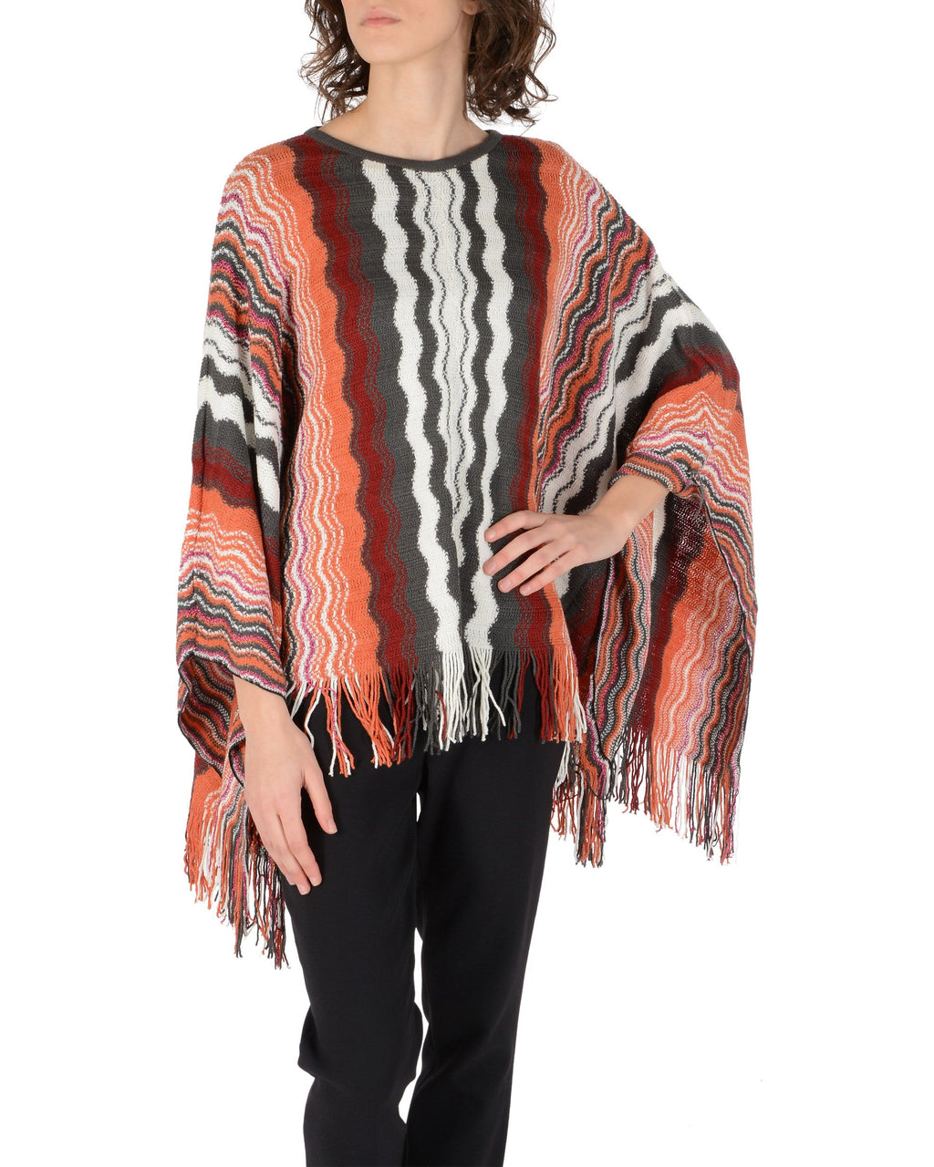 Poncho Missoni Mujer Multicolor POB1WMD61010002