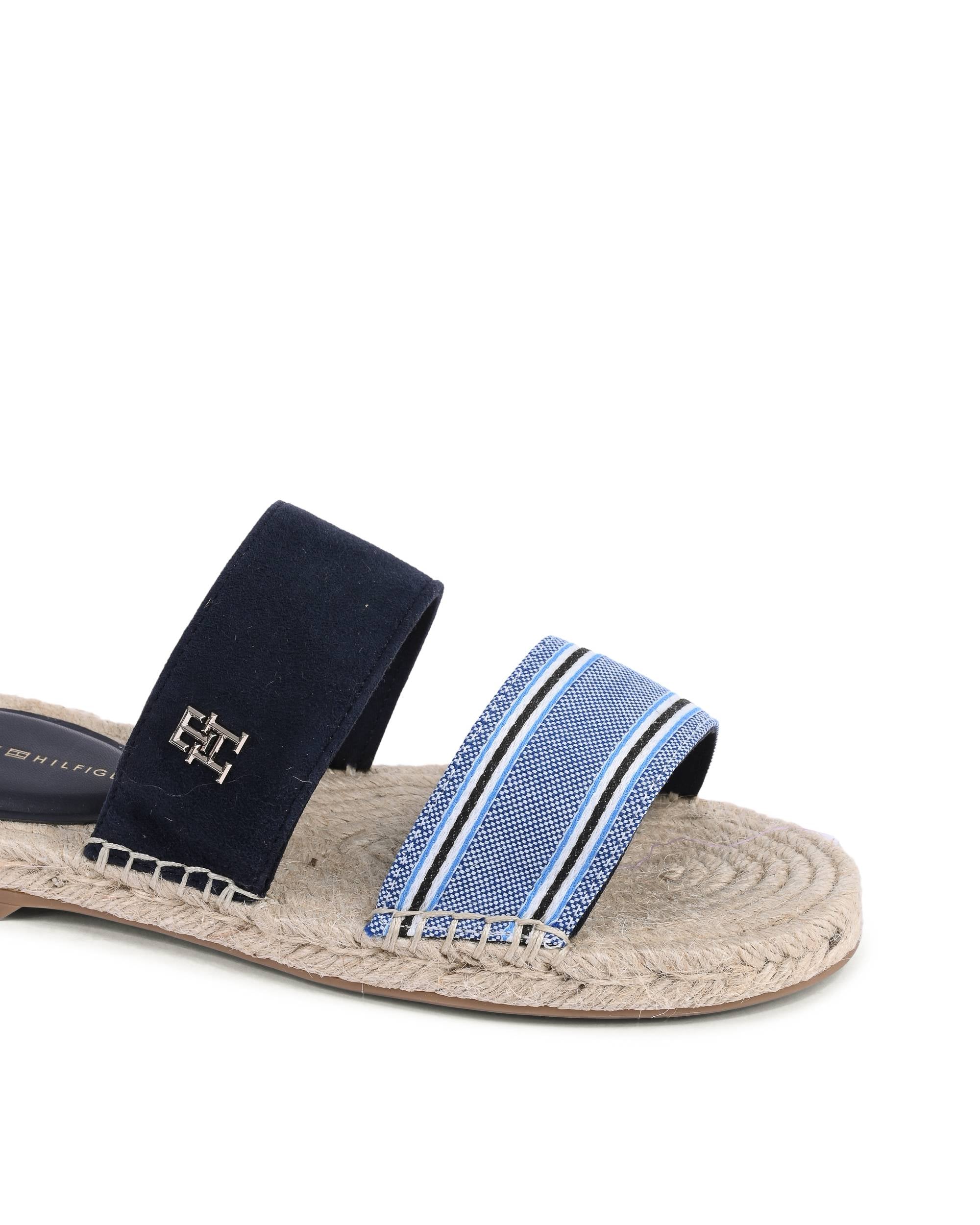 Sandalias Tommy Hilfiger para mujer, color azul, FW0FW080550GZ