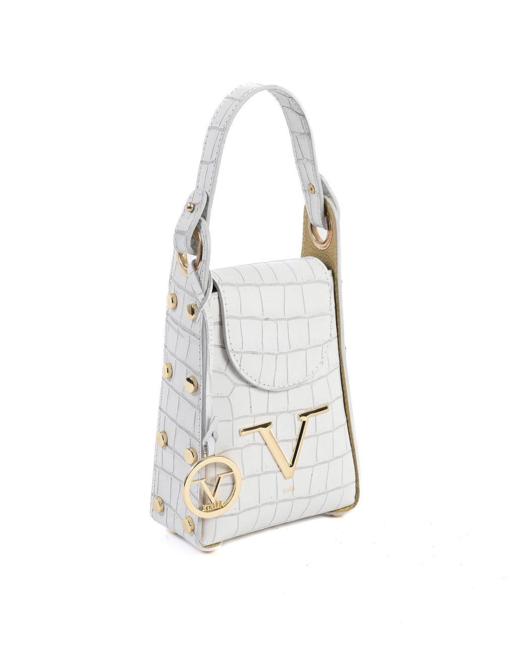 Minibolso V Italia para mujer blanco V16-COC-WHI