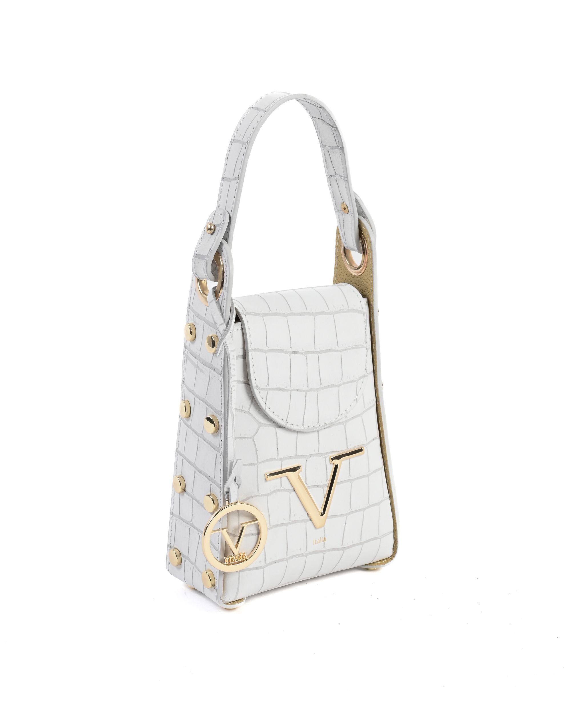 Minibolso V Italia para mujer blanco V16-COC-WHI