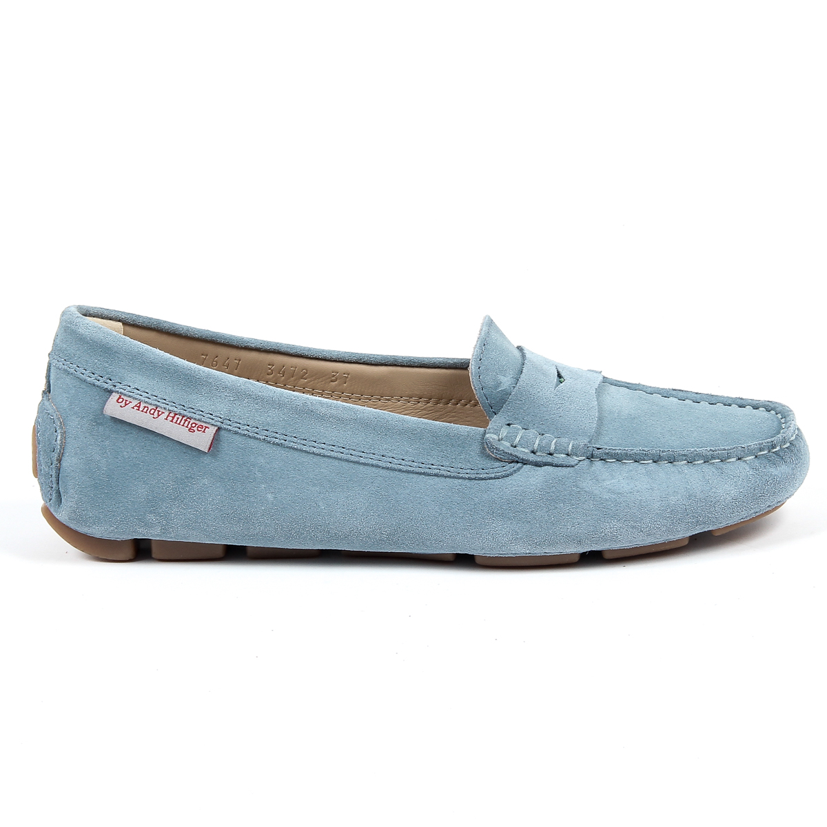 Andrew Charles Mocasín para mujer Azul Claro MAX