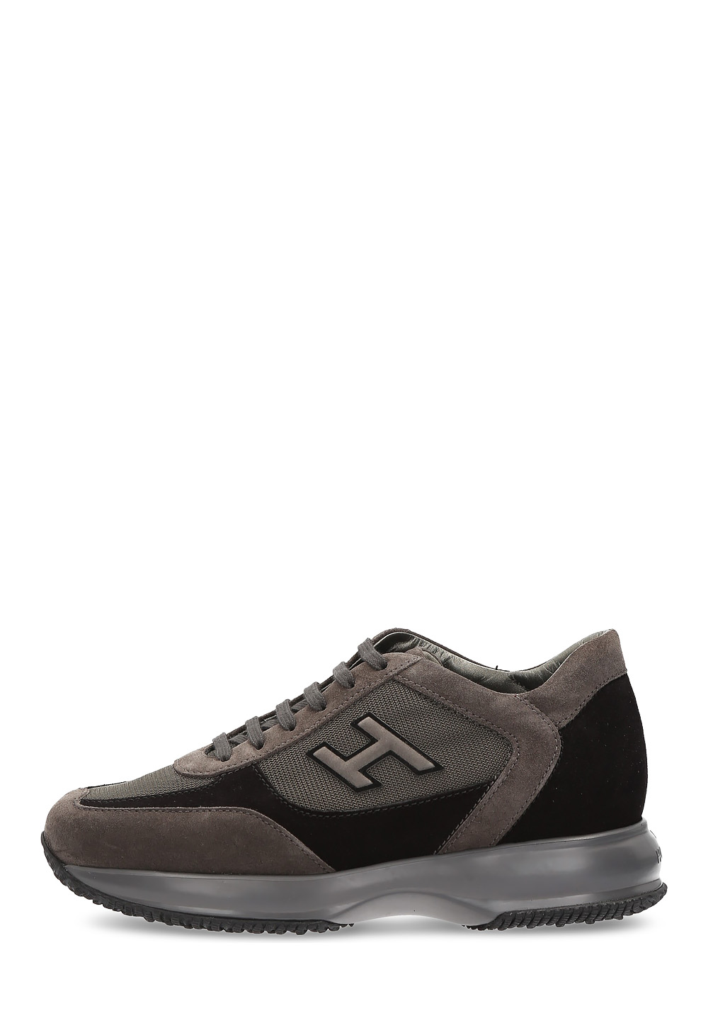 Hogan Mens Sneaker Black Interactive HXM00N0Q10199DS618M