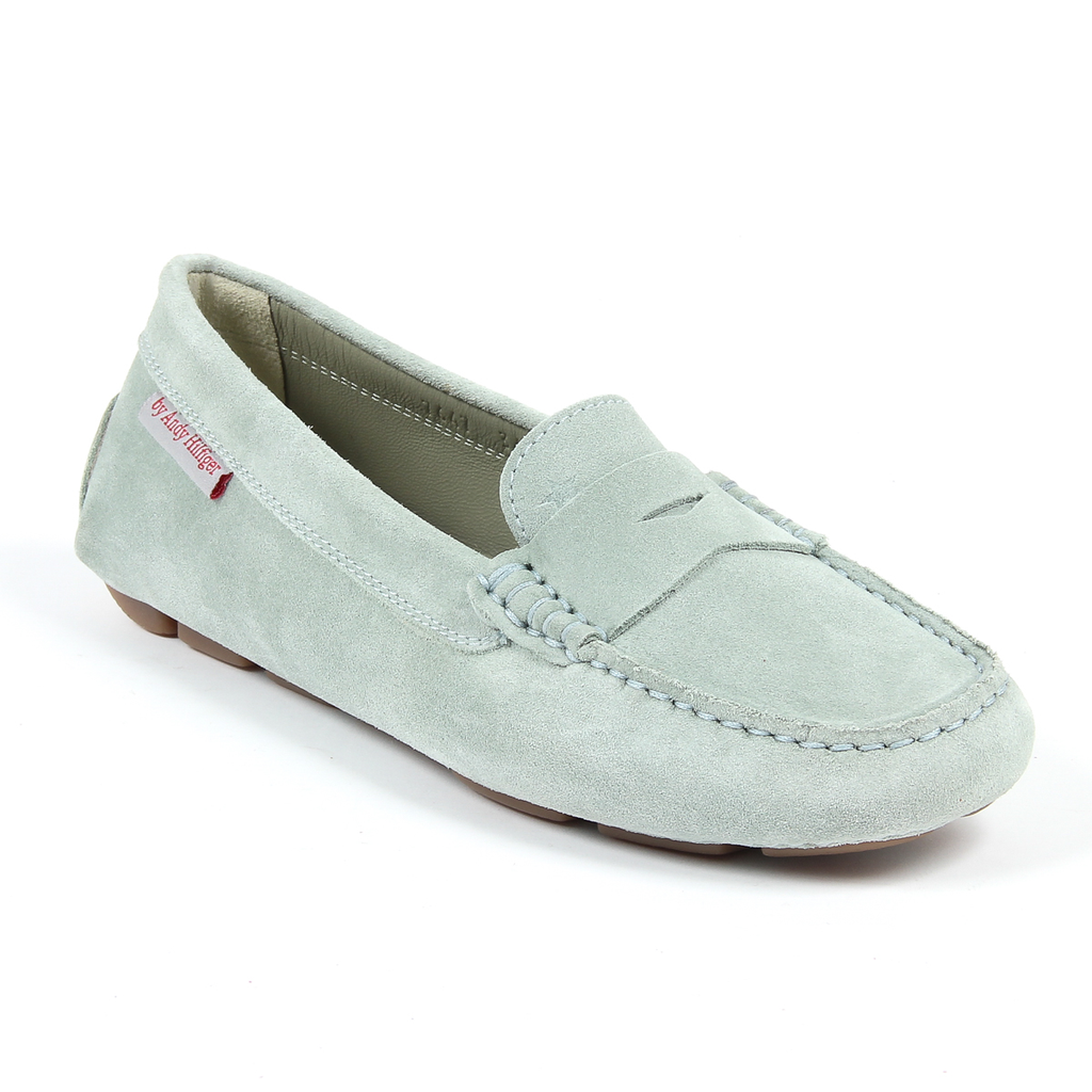 Mocasines Andrew Charles para mujer, color verde MAX