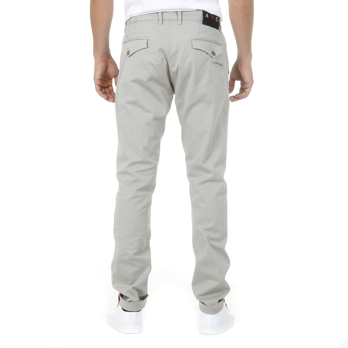 Pantalones para hombre Andrew Charles Taupe AMARA