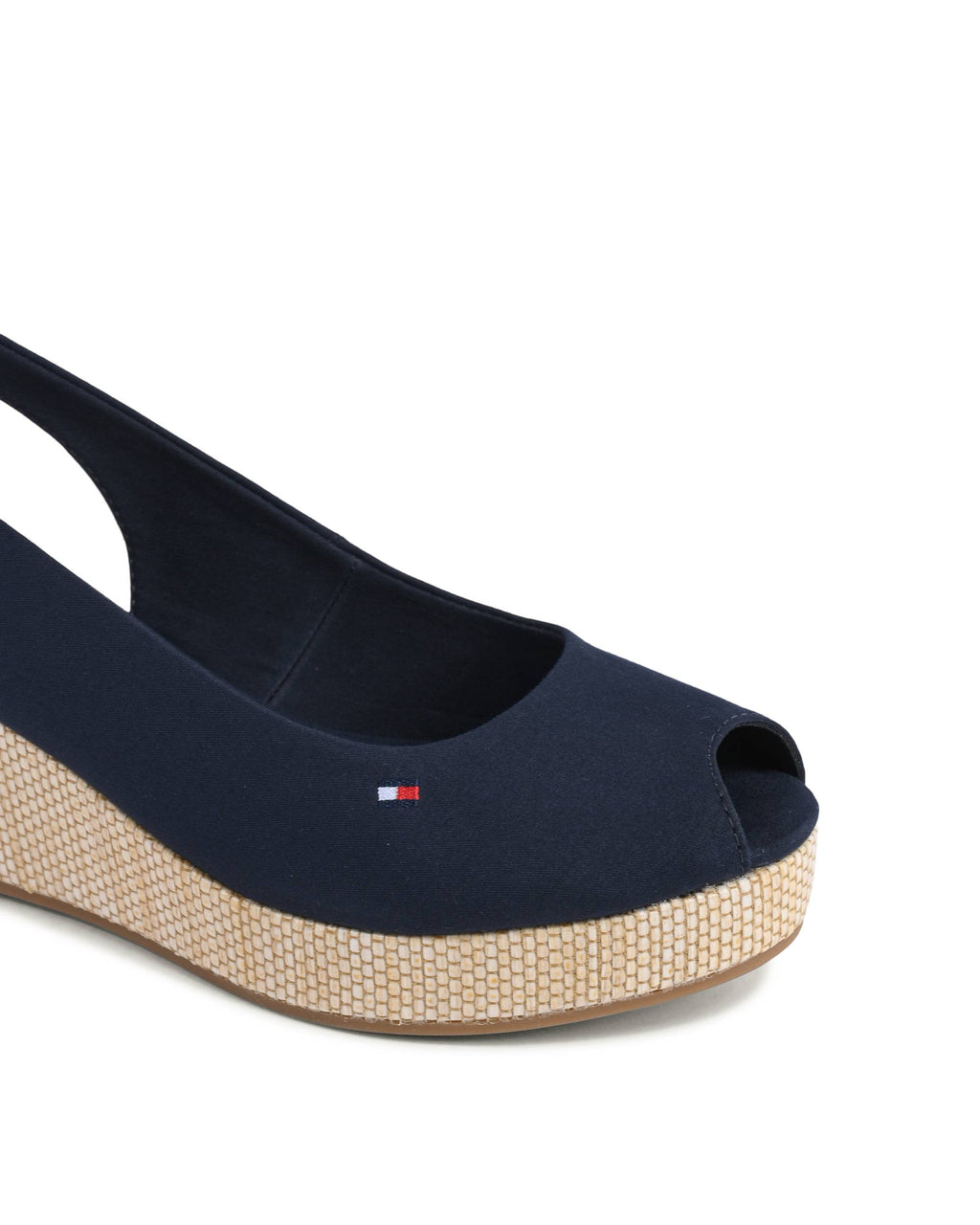 Tommy Hilfiger - Sandalias de cuña para mujer, color azul, FW0FW04788DW6