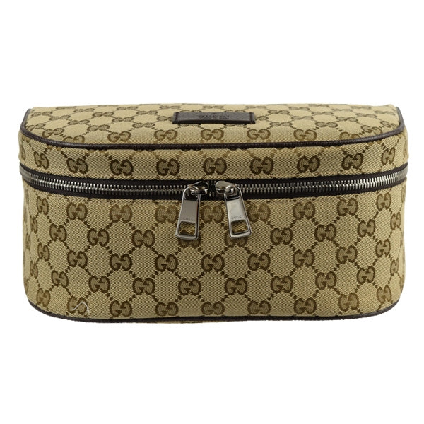 Bolso bandolera de lona Gucci GG Original en color beige y marrón