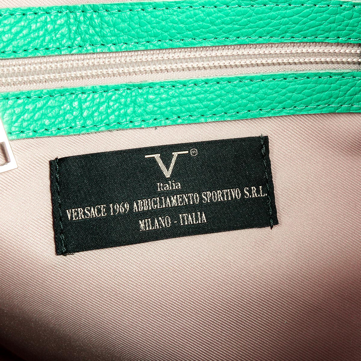 V 1969 Italia Womens Handbag Green ZURIGO