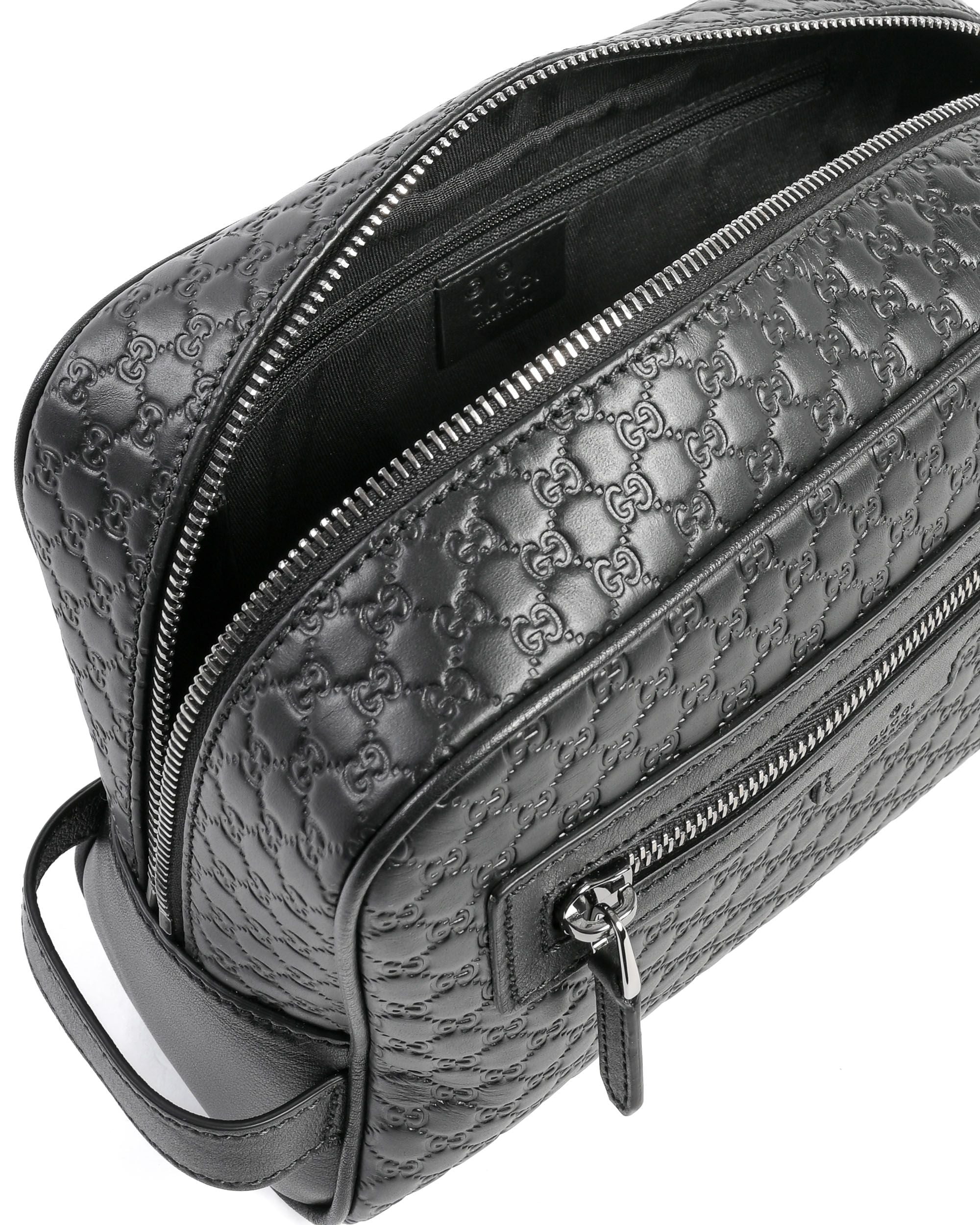 Gucci Guccissima leather toiletry travel bag 419775 BMJ1R 1000