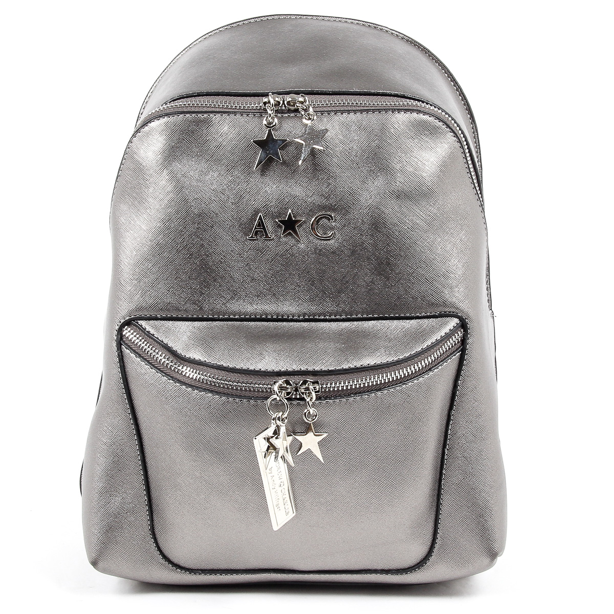 Andrew Charles Womens Backpack Silver NAOMI