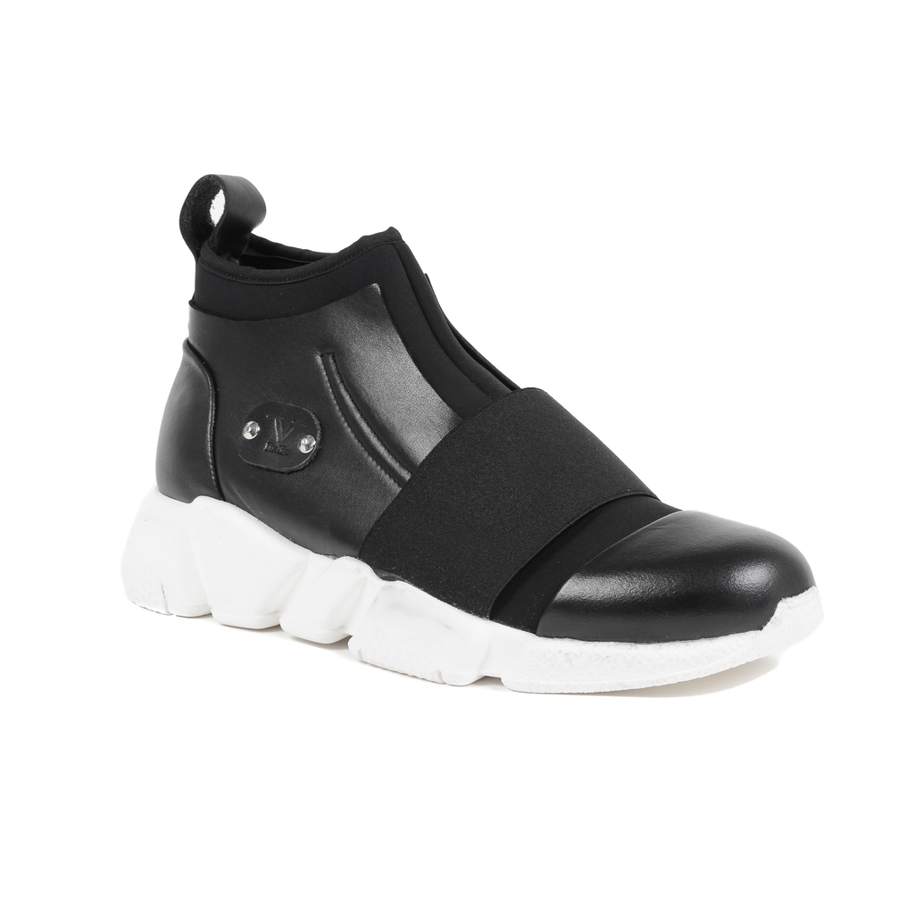 V 1969 Italia Zapatillas de hombre negras SIMON
