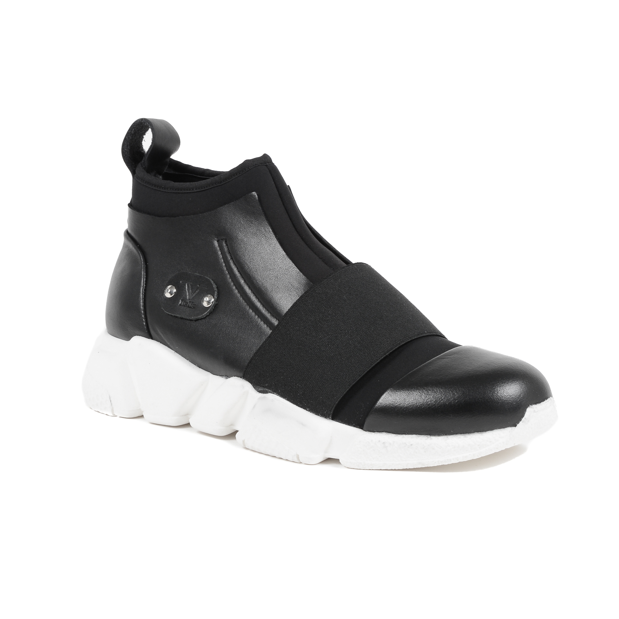 V 1969 Italia Zapatillas de hombre negras SIMON