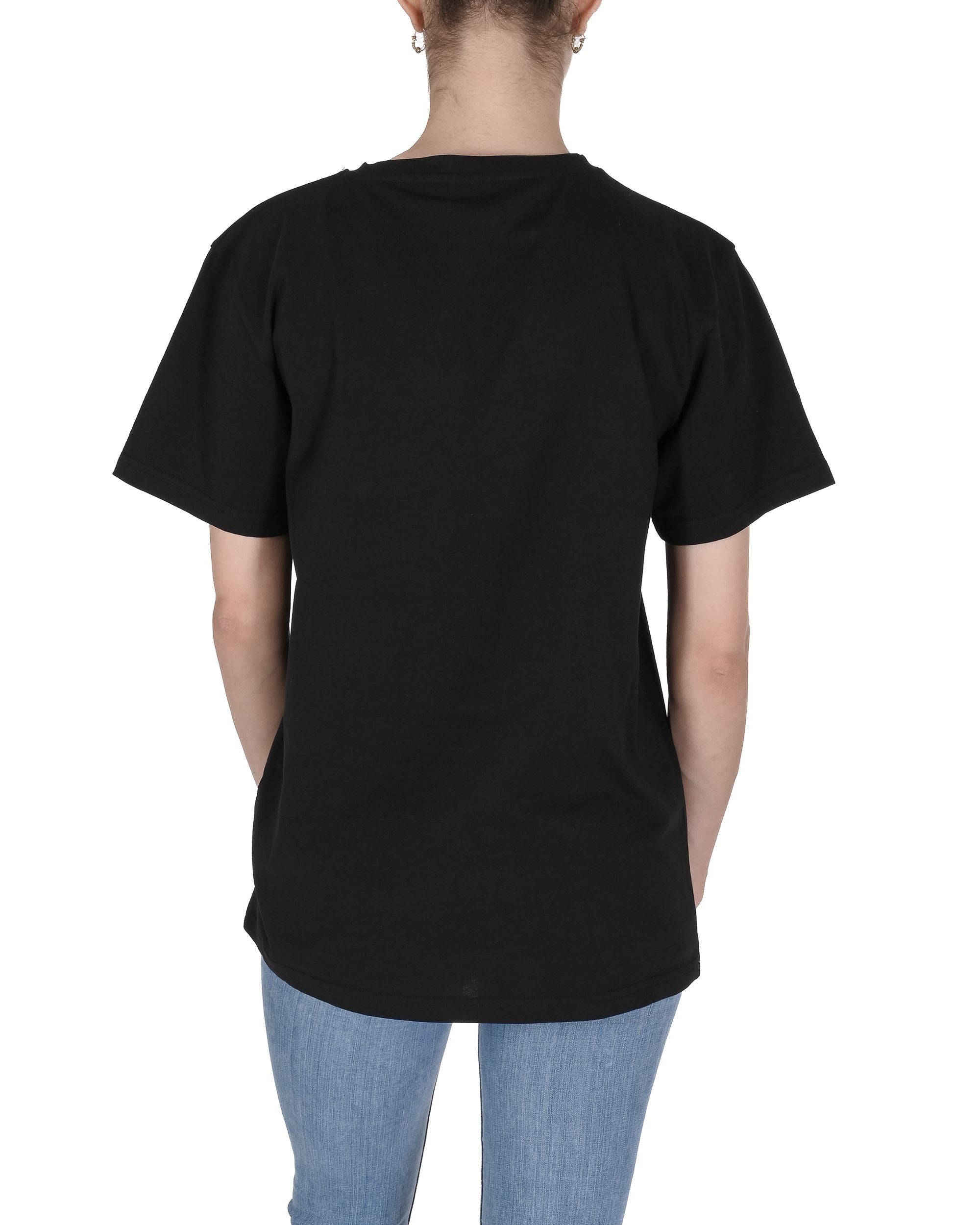 19V69 Italia Womens Long T-Shirt VSC1WTS01 BLACK