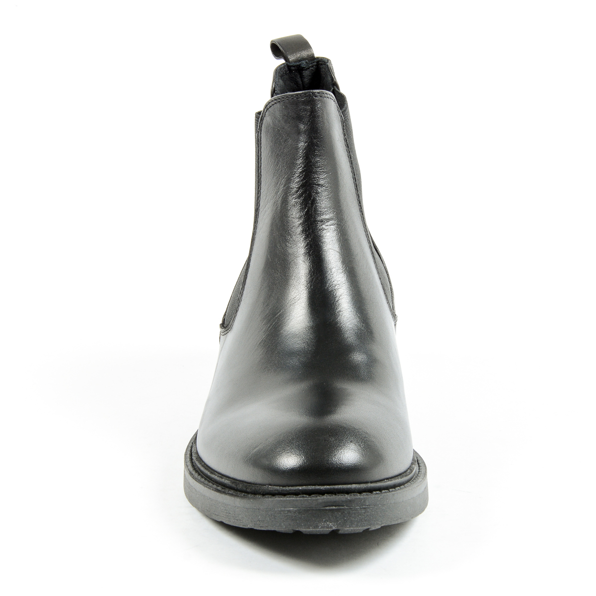 Andrew Charles Mens Ankle Boot Black KID