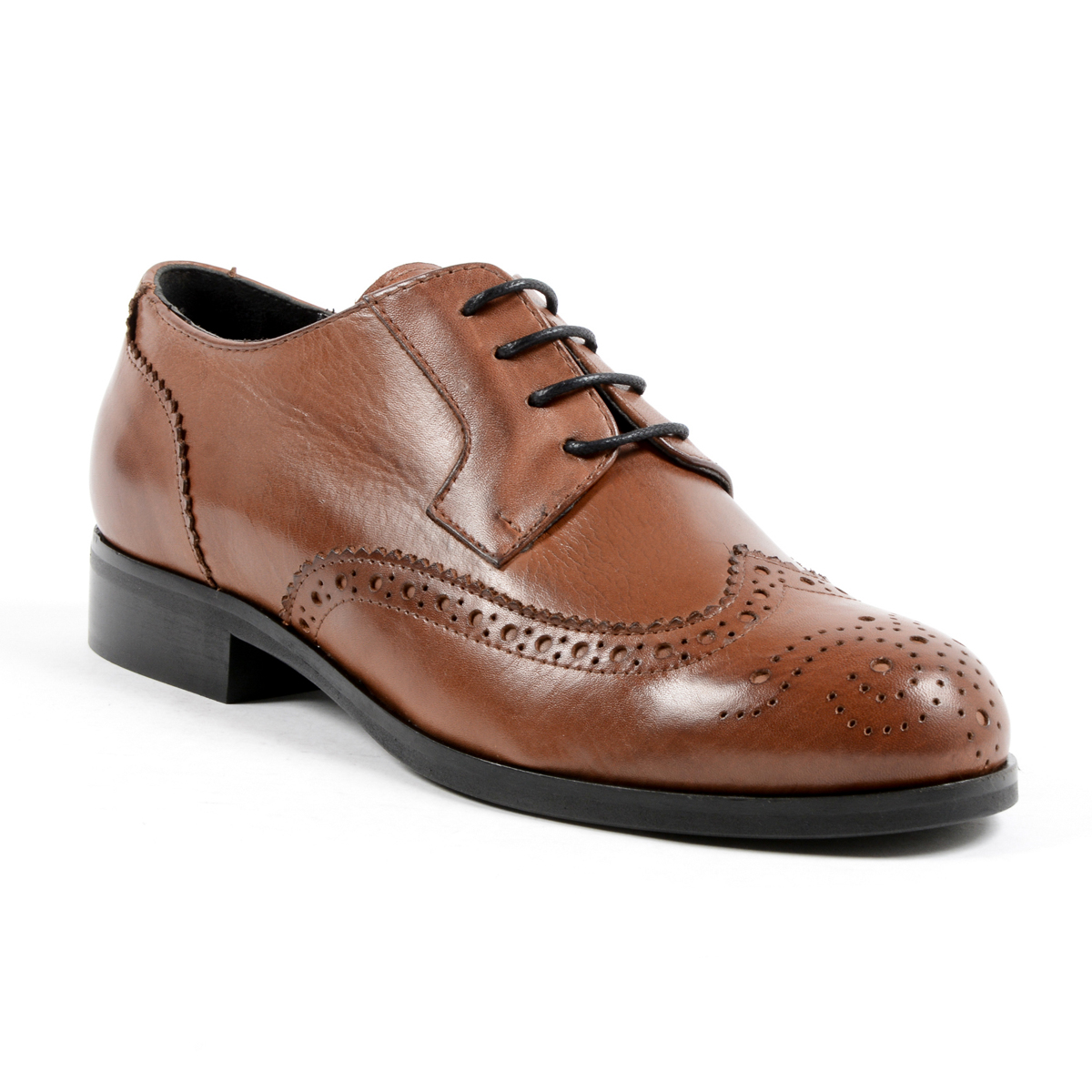 V 1969 Italia - Zapato con cordones para mujer, color marrón, SULLY