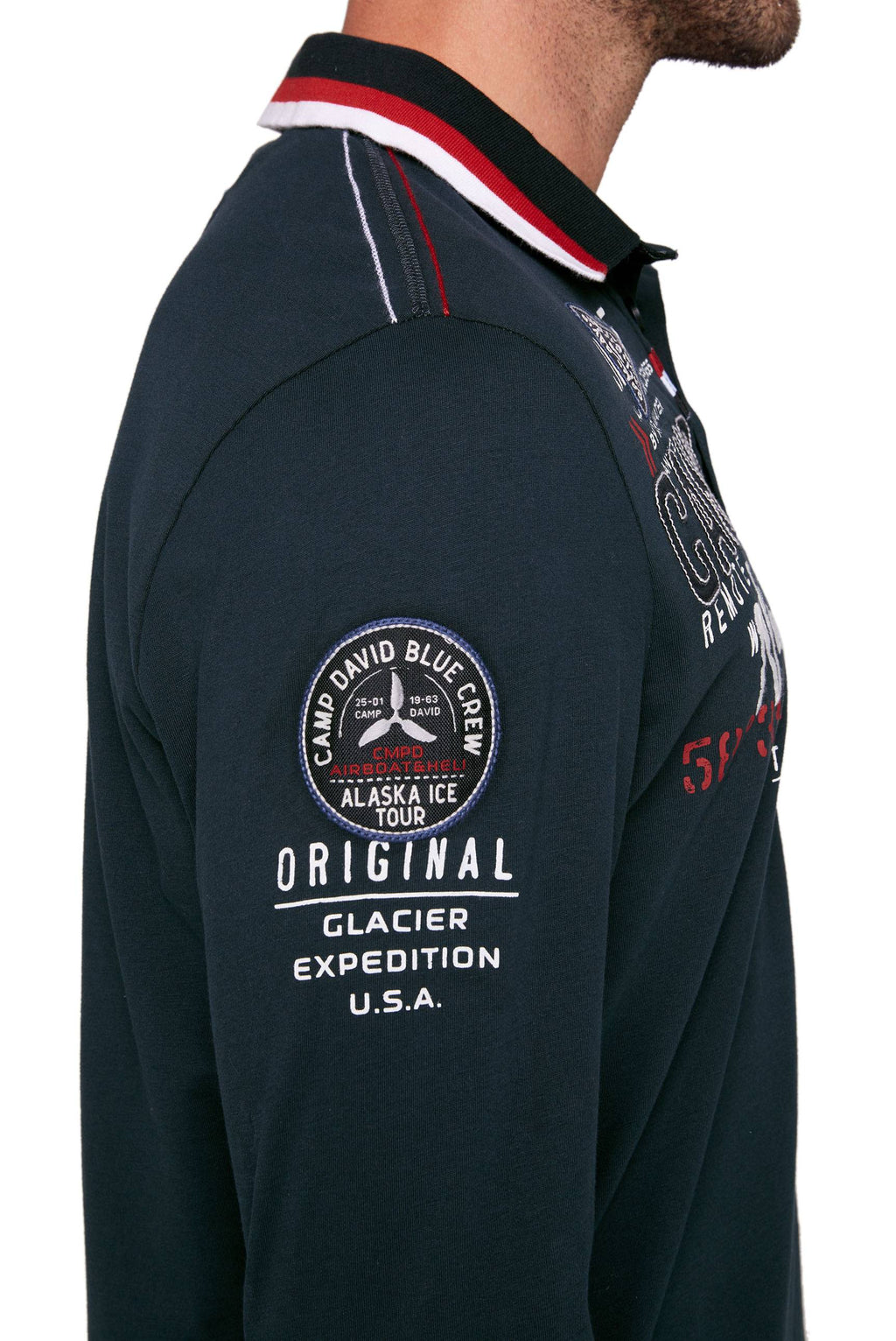 Polo para hombre de Camp David