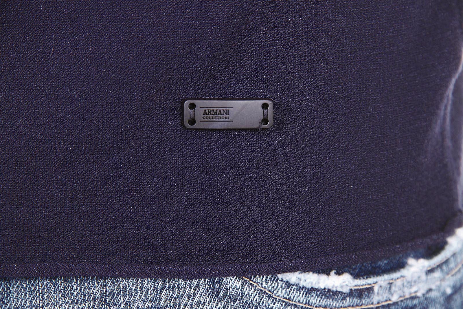 Armani Collezioni suéter de cuello alto para hombre PCM06M PC06M 926