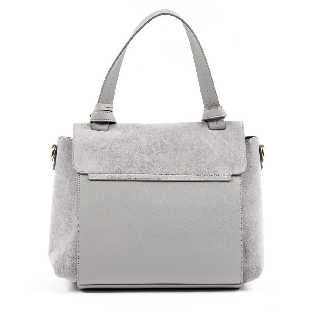V 1969 Italia Womens Handbag Grey HOUSTON