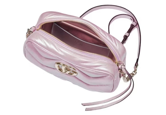 Bolso de hombro Marmont de piel iridiscente