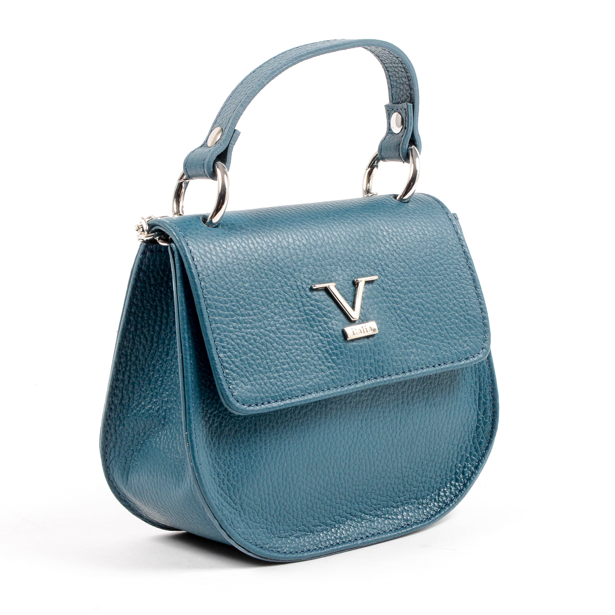 V 1969 Italia Womens Handbag Blue DUBLINO