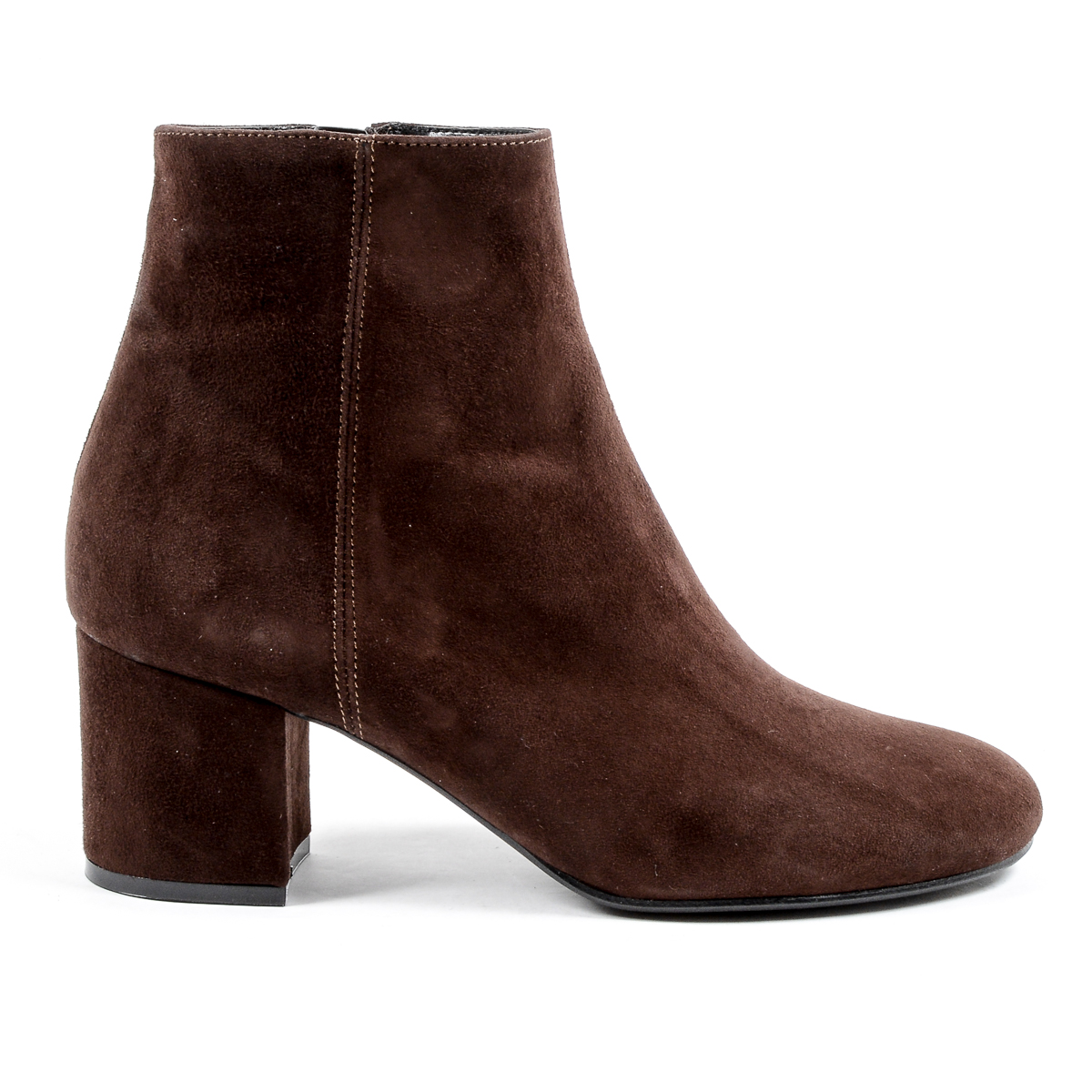 V 1969 Italia - Botines de tacón para mujer, color marrón MAD