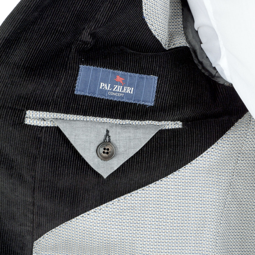 Chaqueta Pal Zileri para hombre, manga larga, color negro