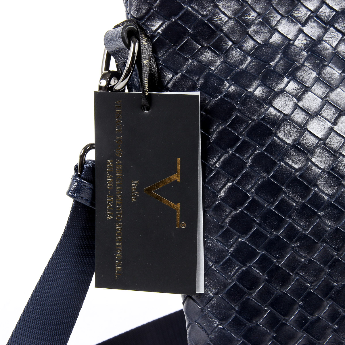 Bolso de hombro para hombre V 1969 Italia Azul ROD
