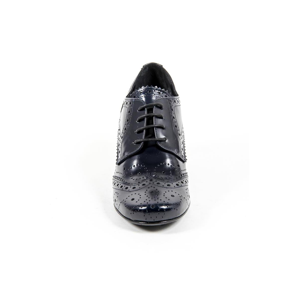 V 1969 Italia Zapato brogue de tacón para mujer B2460 AMALFI MORBIDO RIVER