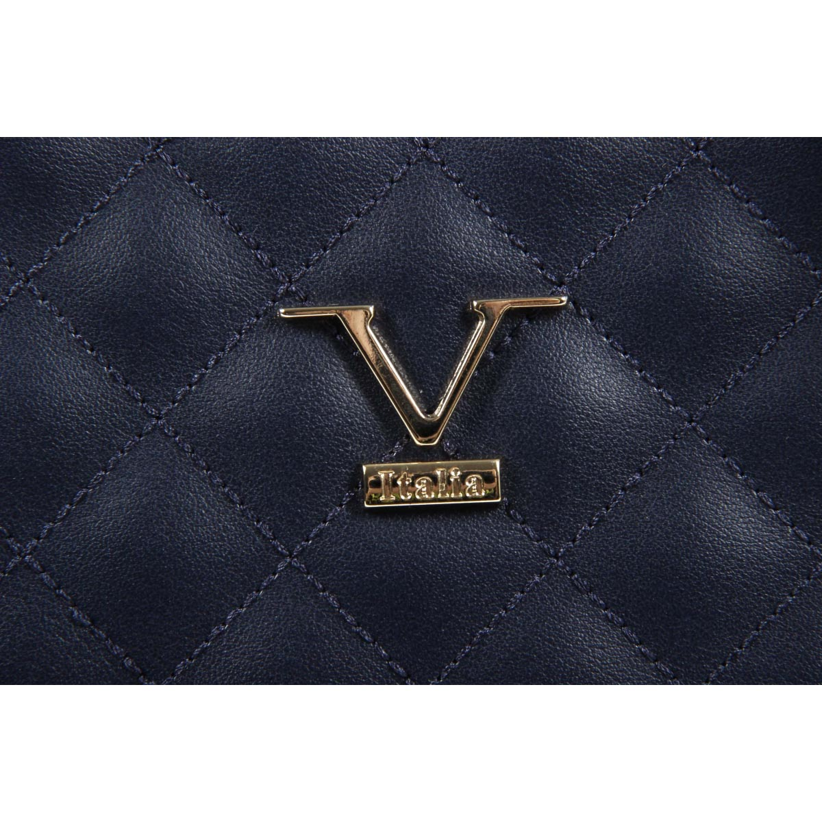 Bolso de mano para mujer V 1969 Italia VE03 AZUL MARINO