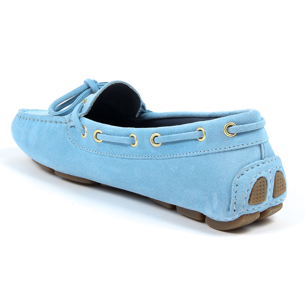 Mocasín V 1969 Italia para mujer azul claro PISA
