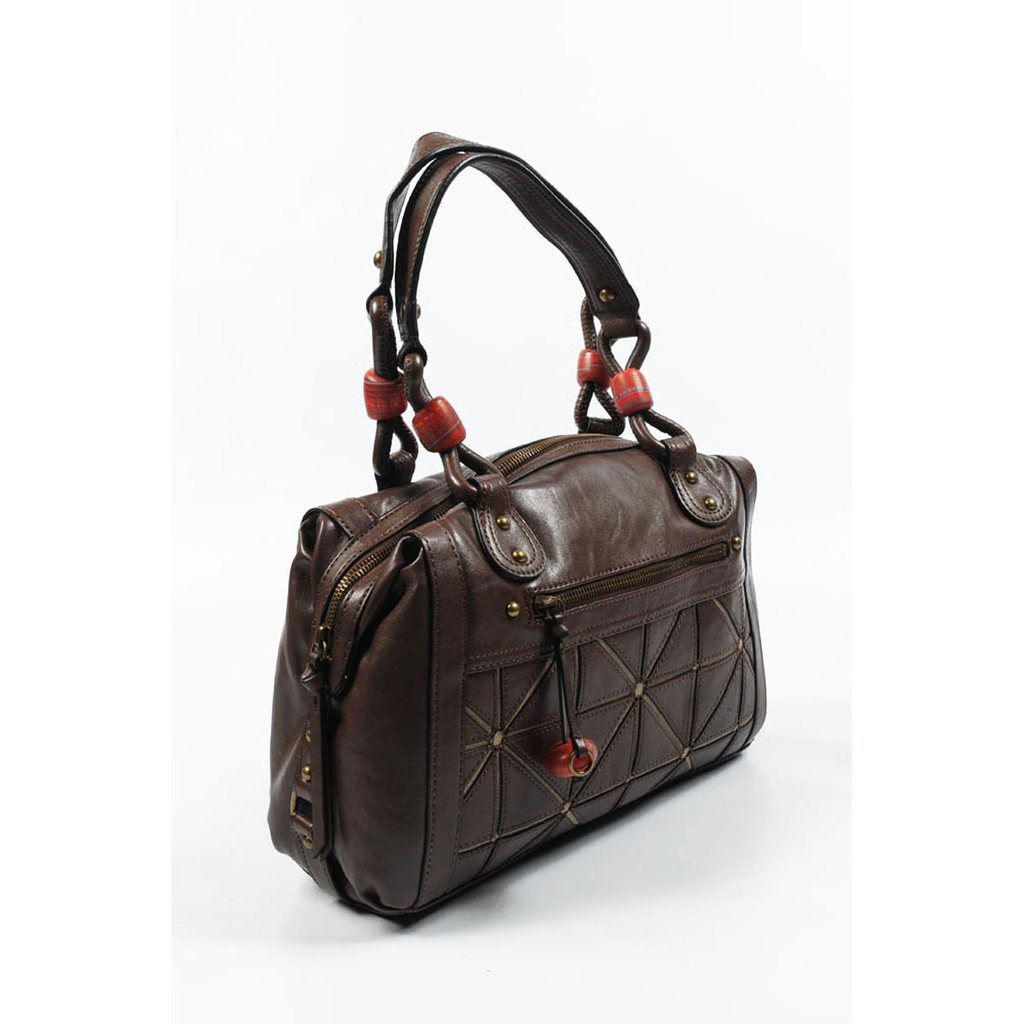 Bolso de mano para mujer Nine West 158805 BIZBR NAT BI