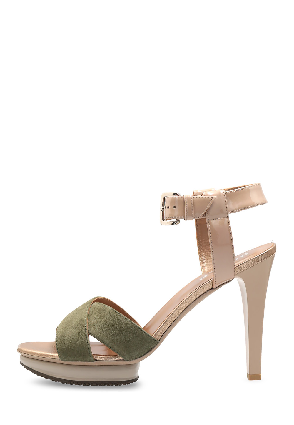 Sandalia Hogan para mujer verde HXW2260N400449D02KK