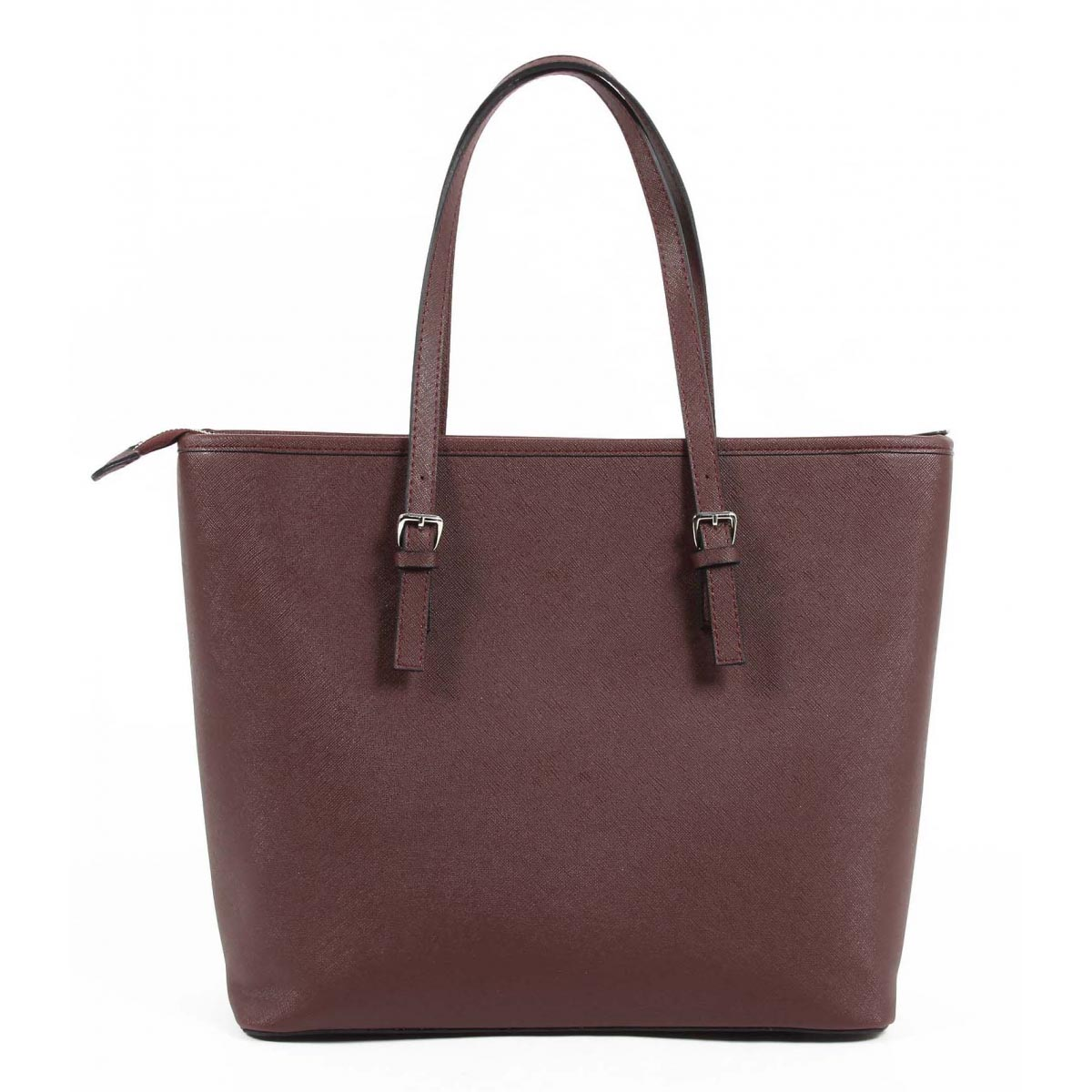 Bolso de mano para mujer V 1969 Italia VE010 ROJO CLARET