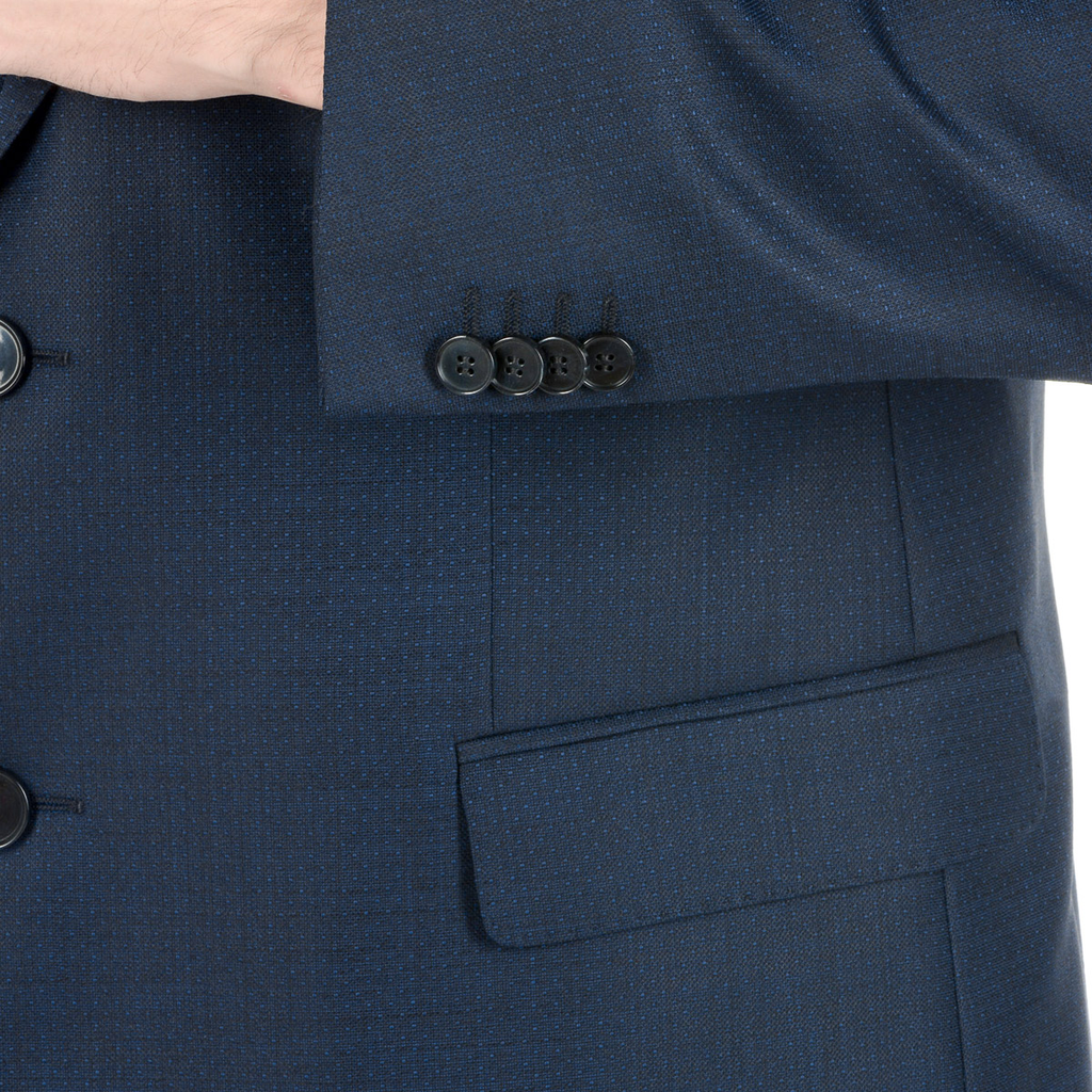 Traje azul de Hugo Boss para hombre: ¡UN GRAN GENIO!
