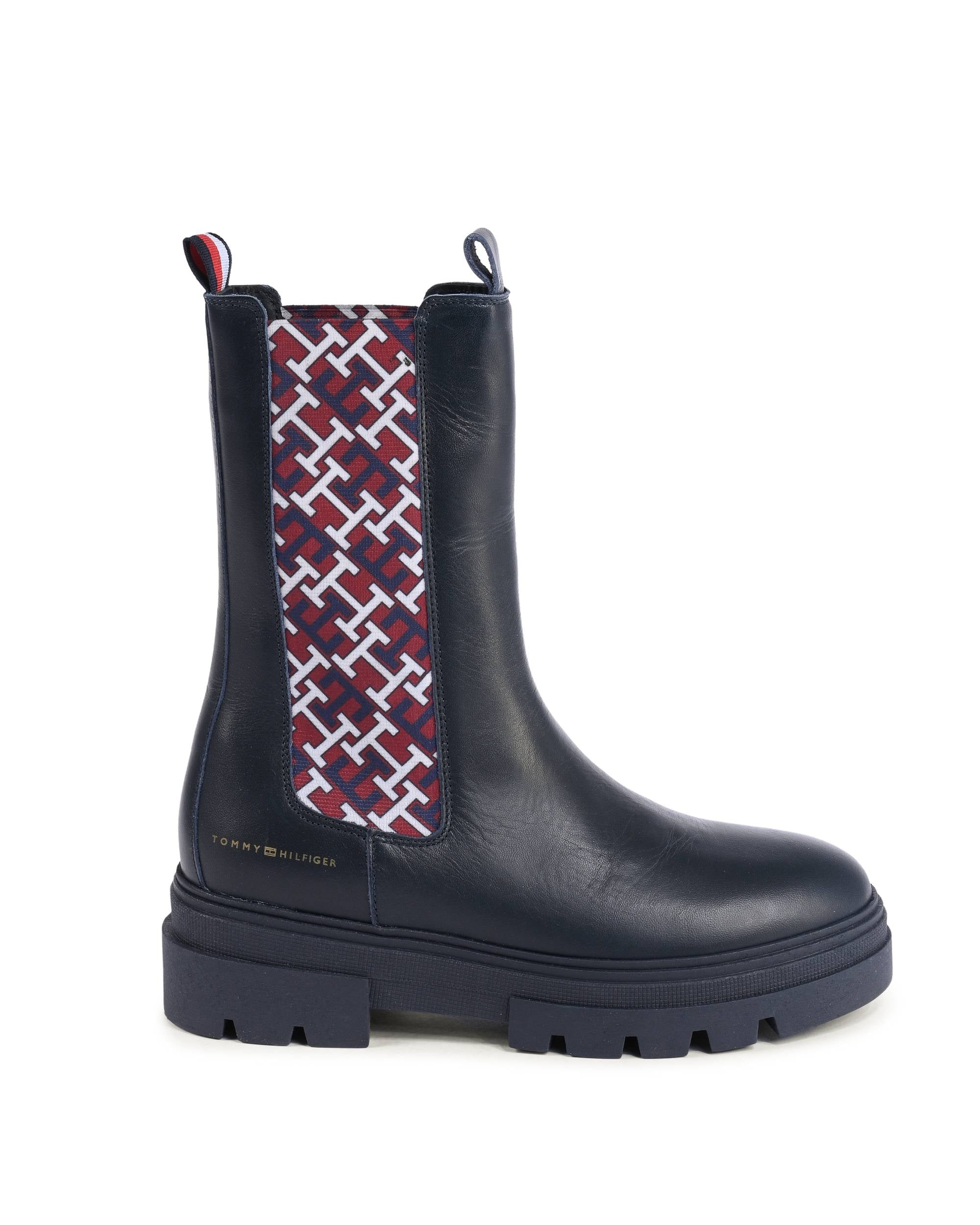 Botas Tommy Hilfiger para mujer AZUL FW0FW06872DW5